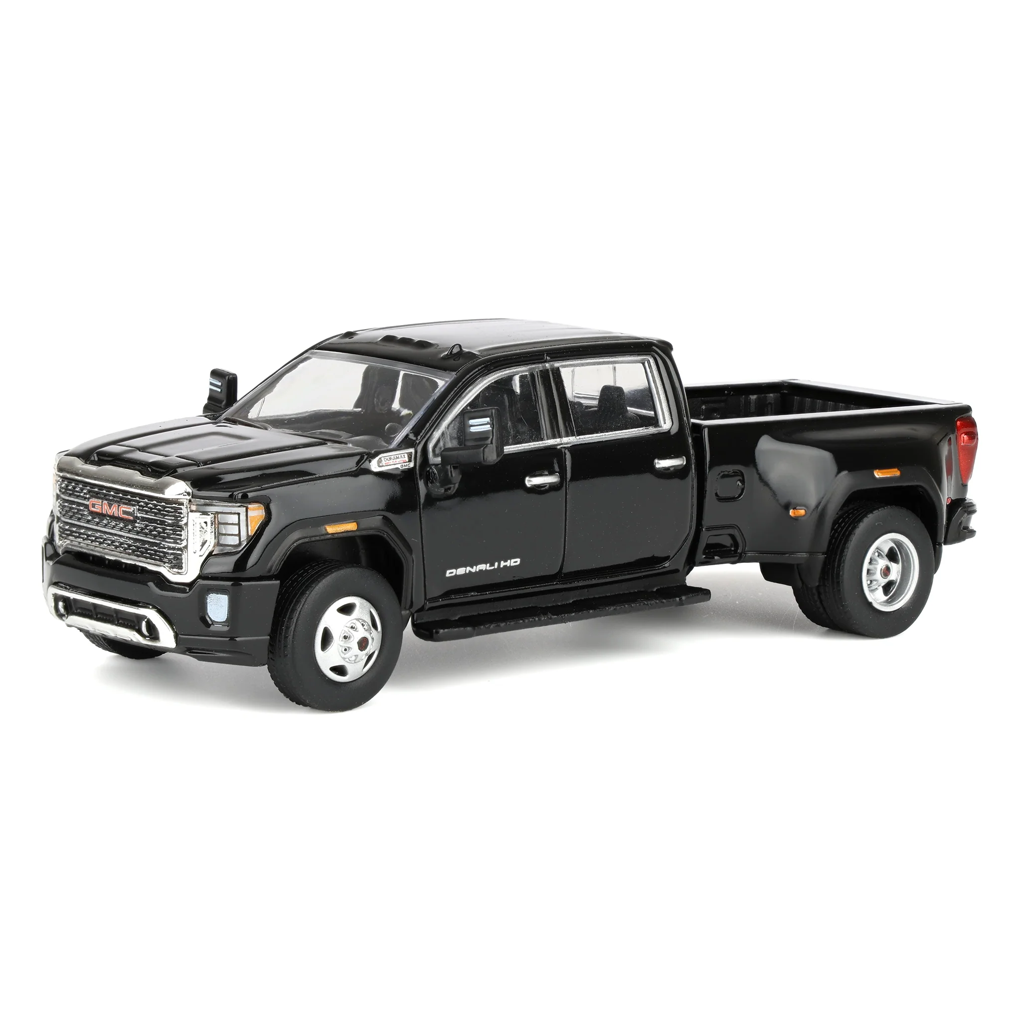1/64 2022 GMC Sierra 3500 Denali Dually Pickup Truck, Ebony Twilight Metallic (2nd Edition) by GreenLight Collectibles