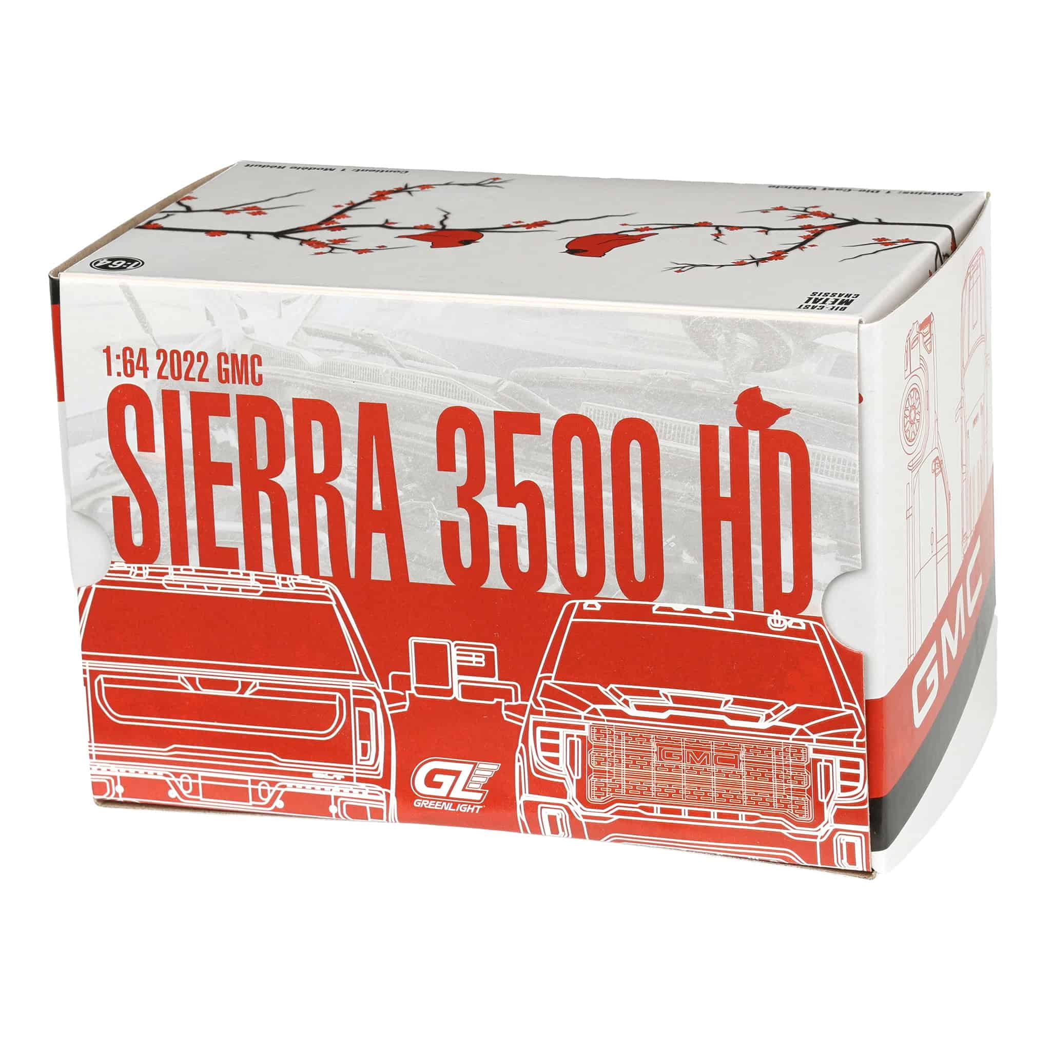 1/64 2022 GMC Sierra 3500 HD Pickup Truck, 2025 GreenLight Waltersons Product Expo Exclusive - Image 8