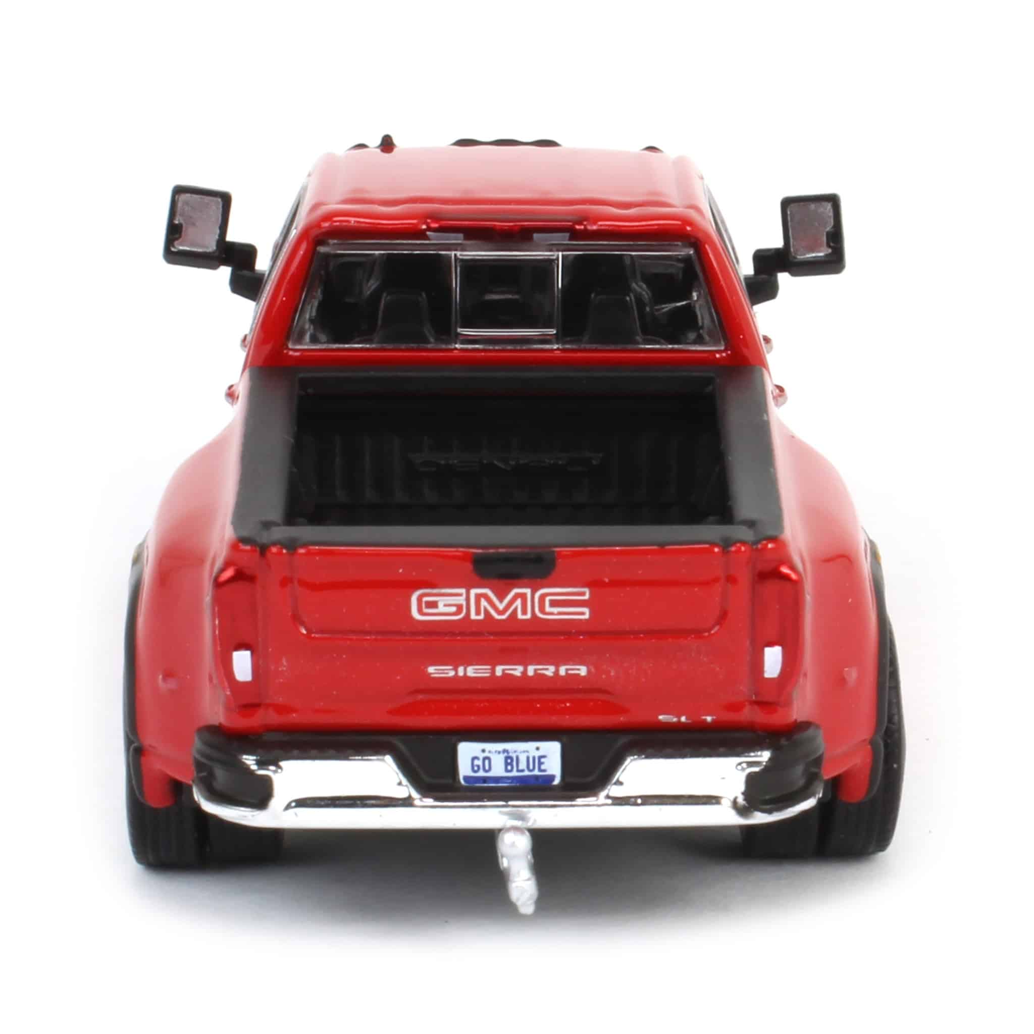 1/64 2022 GMC Sierra 3500HD Pro Dually, Cayenne Red, Karson Diecast Exclusive - Image 5