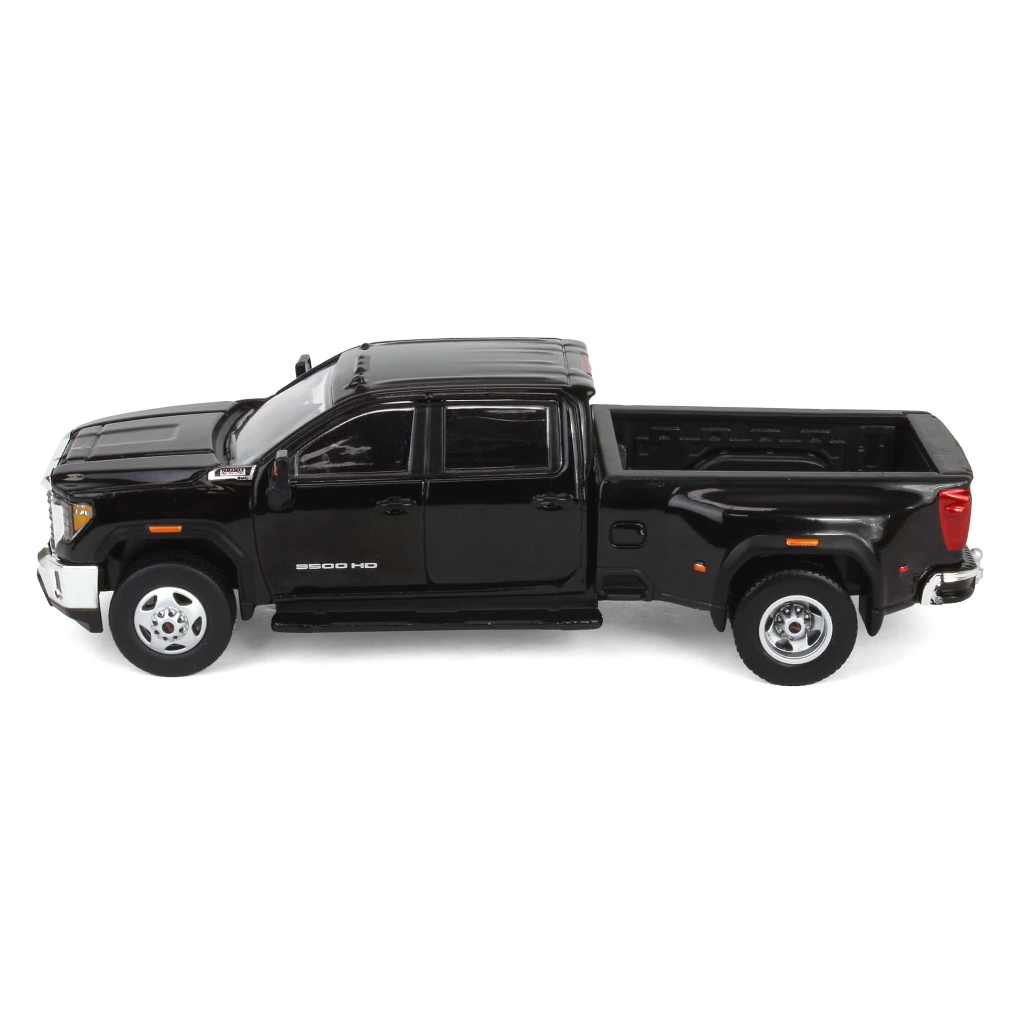 1/64 2022 GMC Sierra 3500HD Pro Dually, Onyx Black, Karson Diecast Exclusive - Image 5