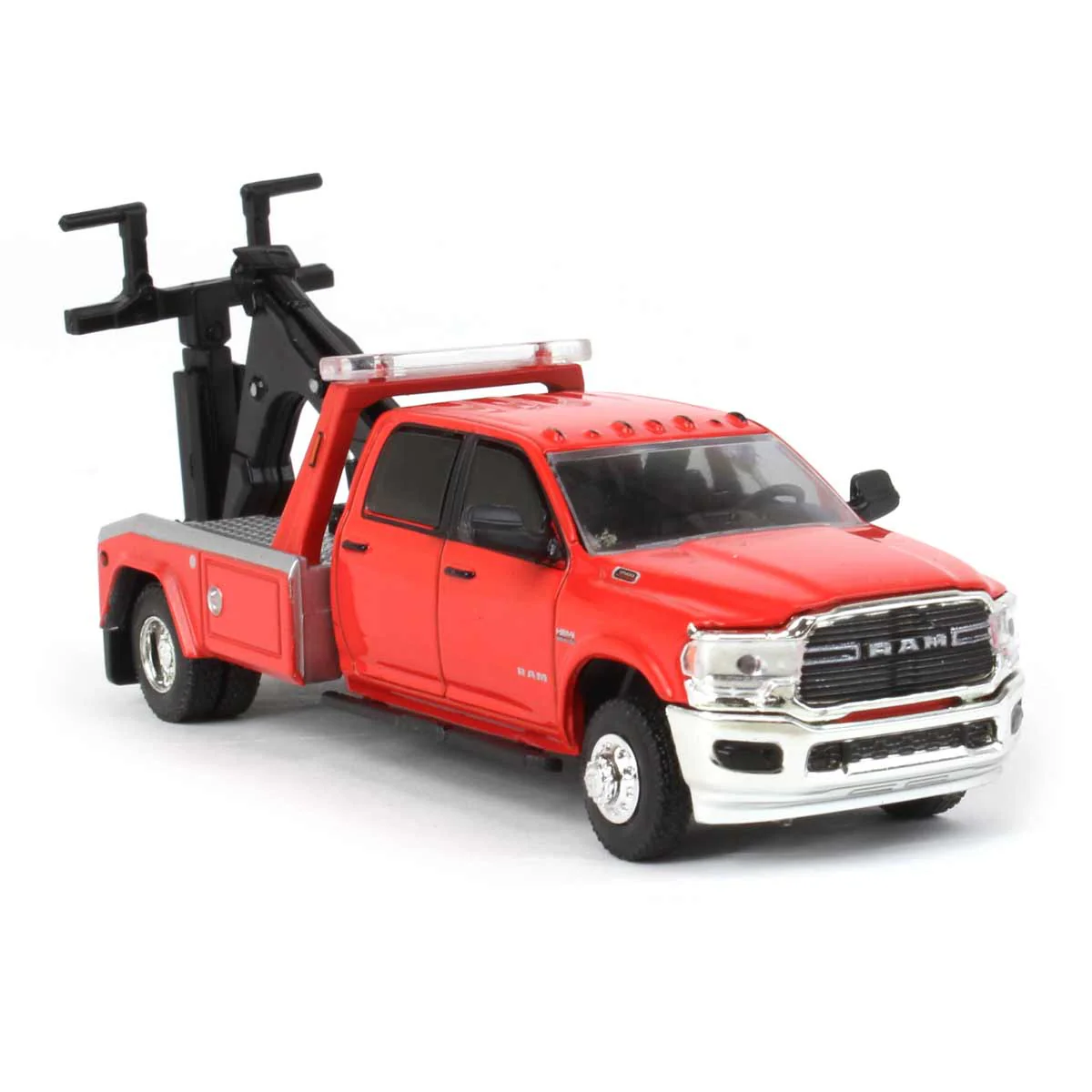 1/64 2022 RAM 3500 Wrecker, Flame Red, Dually Drivers Series 11 - Image 2