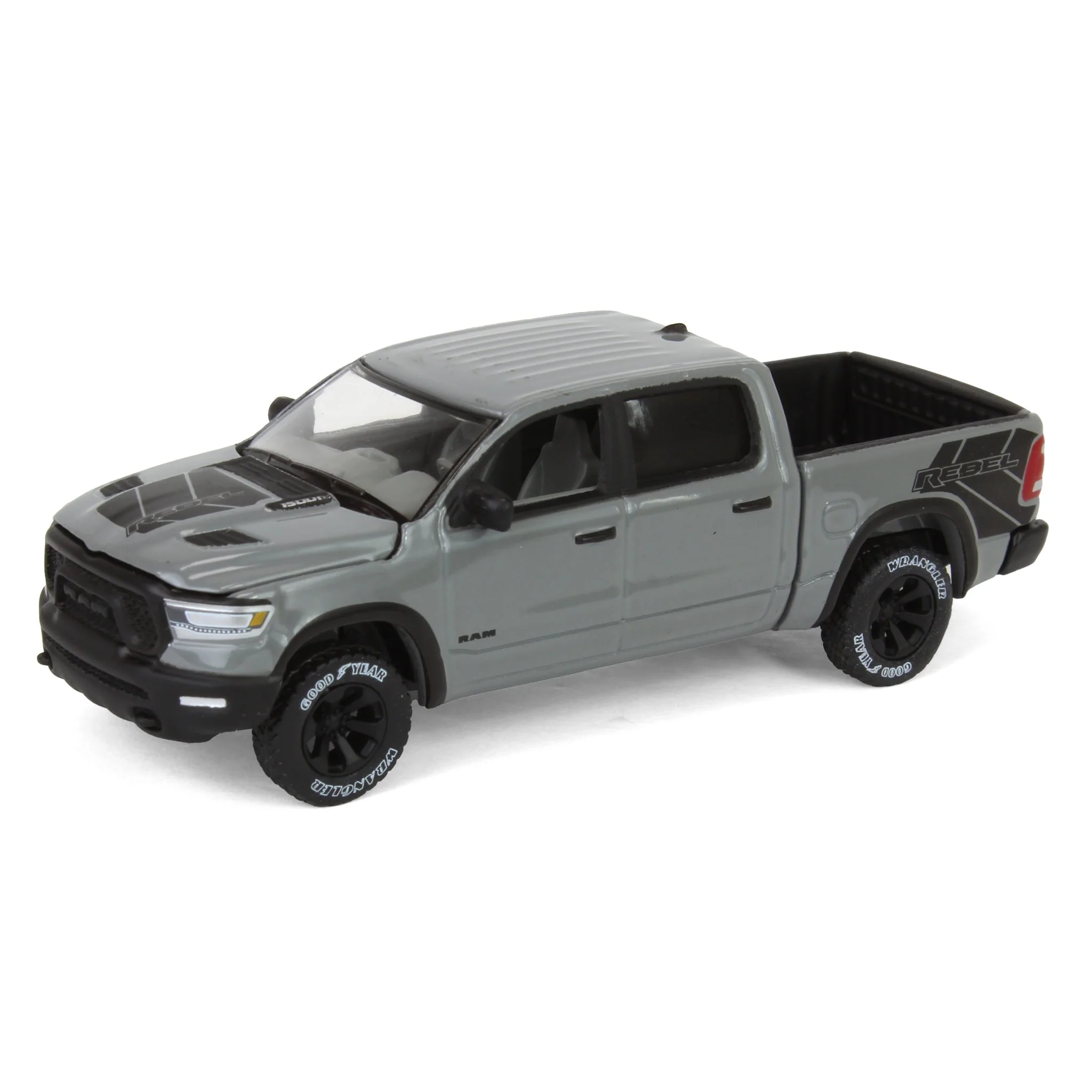 1/64 2023 Dodge Ram Rebel Lunar Edition, Gray, Auto World