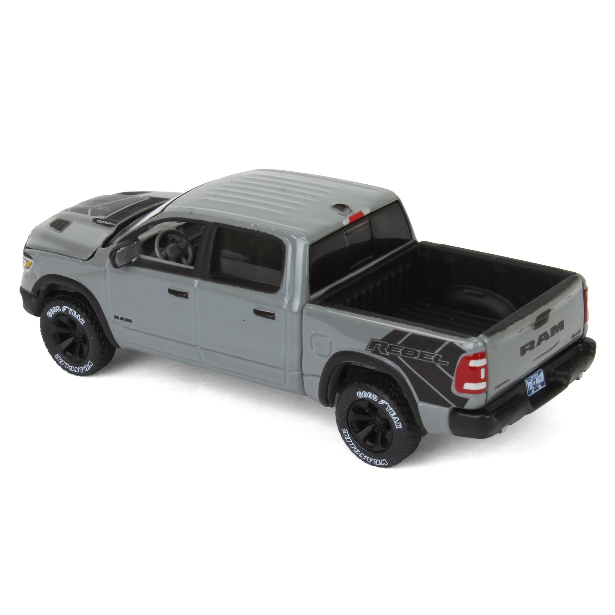1/64 2023 Dodge Ram Rebel Lunar Edition, Gray, Auto World - Image 4