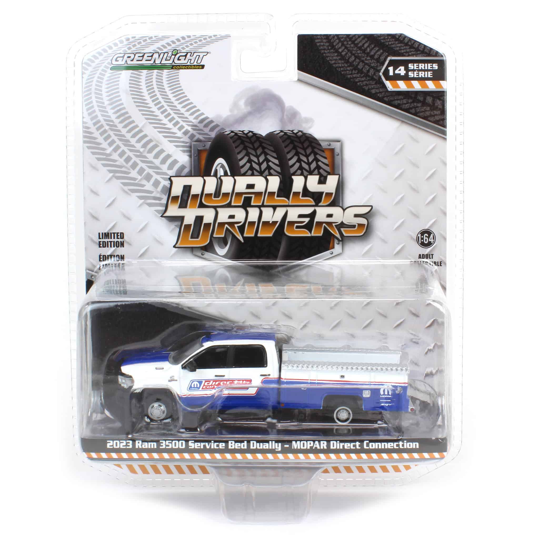 1/64 2023 Ram 3500 Service Bed Dually, Mopar Direct Connection, Dually Drivers Series 14 - Image 5
