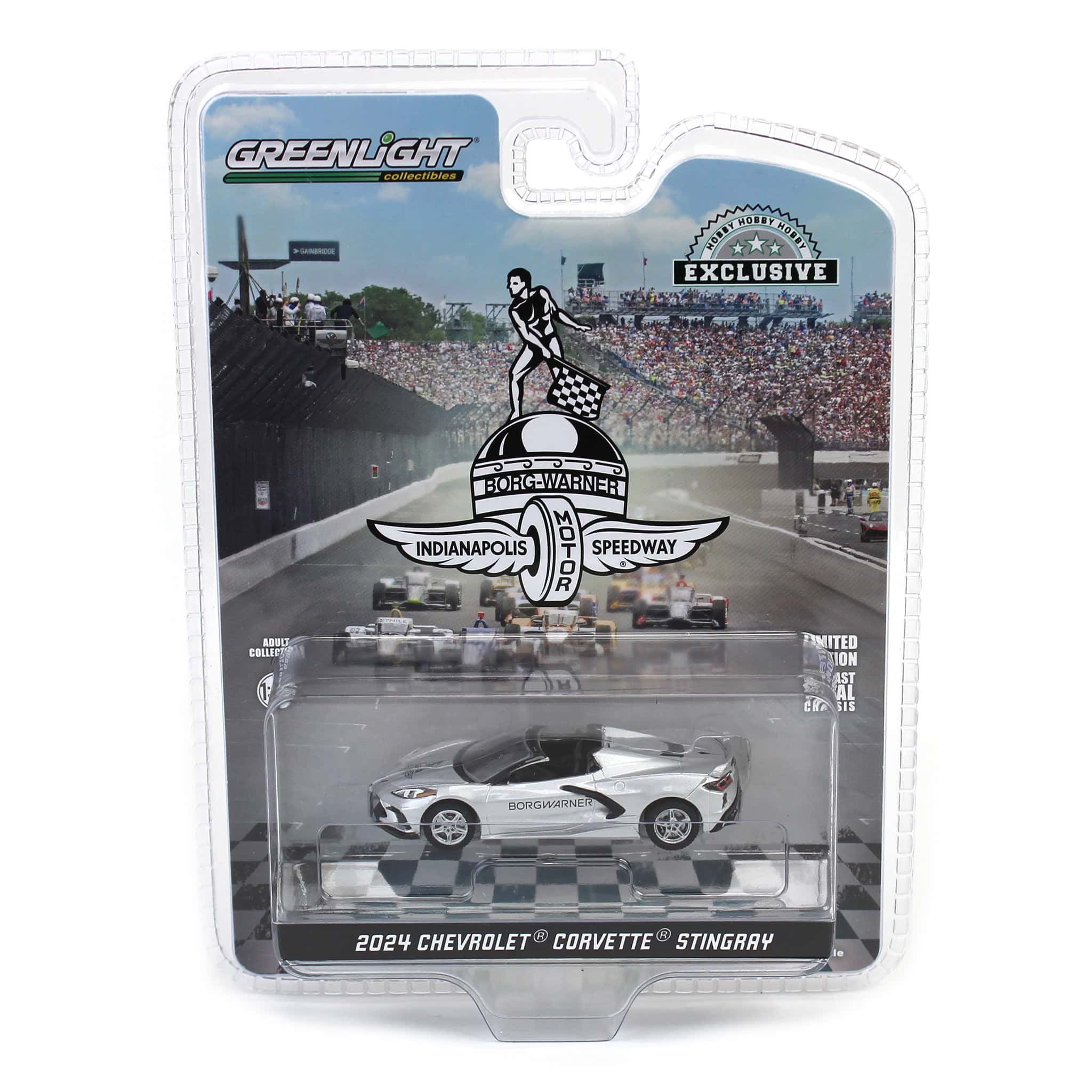 1/64 2024 Chevrolet Corvette Stingray, Borg Warner Trophy Special Edition, Only 1,008 Made - Image 6