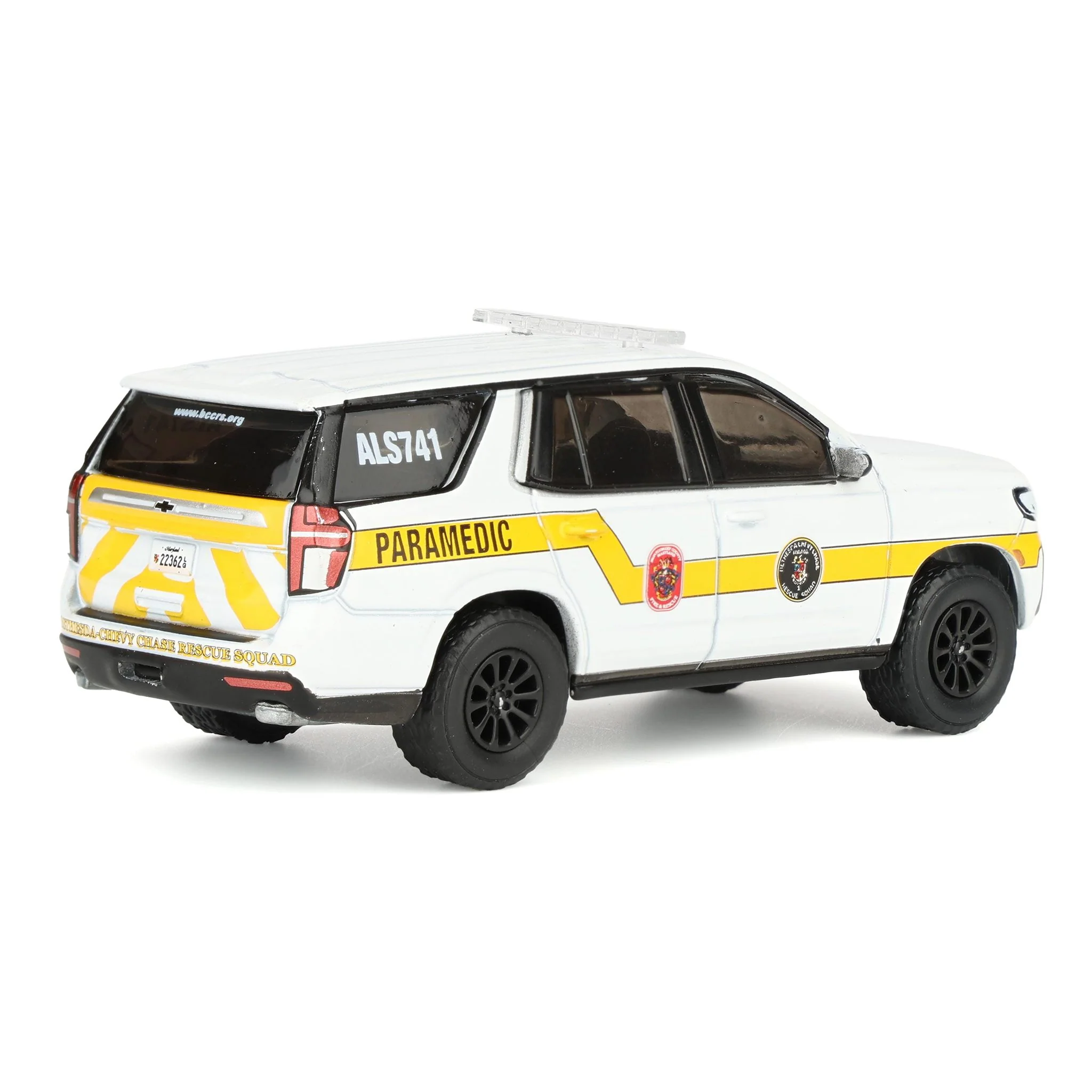 1/64 2024 Chevrolet Tahoe, Bethesda, Maryland Bethesda-Chevy Chase Rescue Squad, Fire & Rescue Series 5 - Image 3