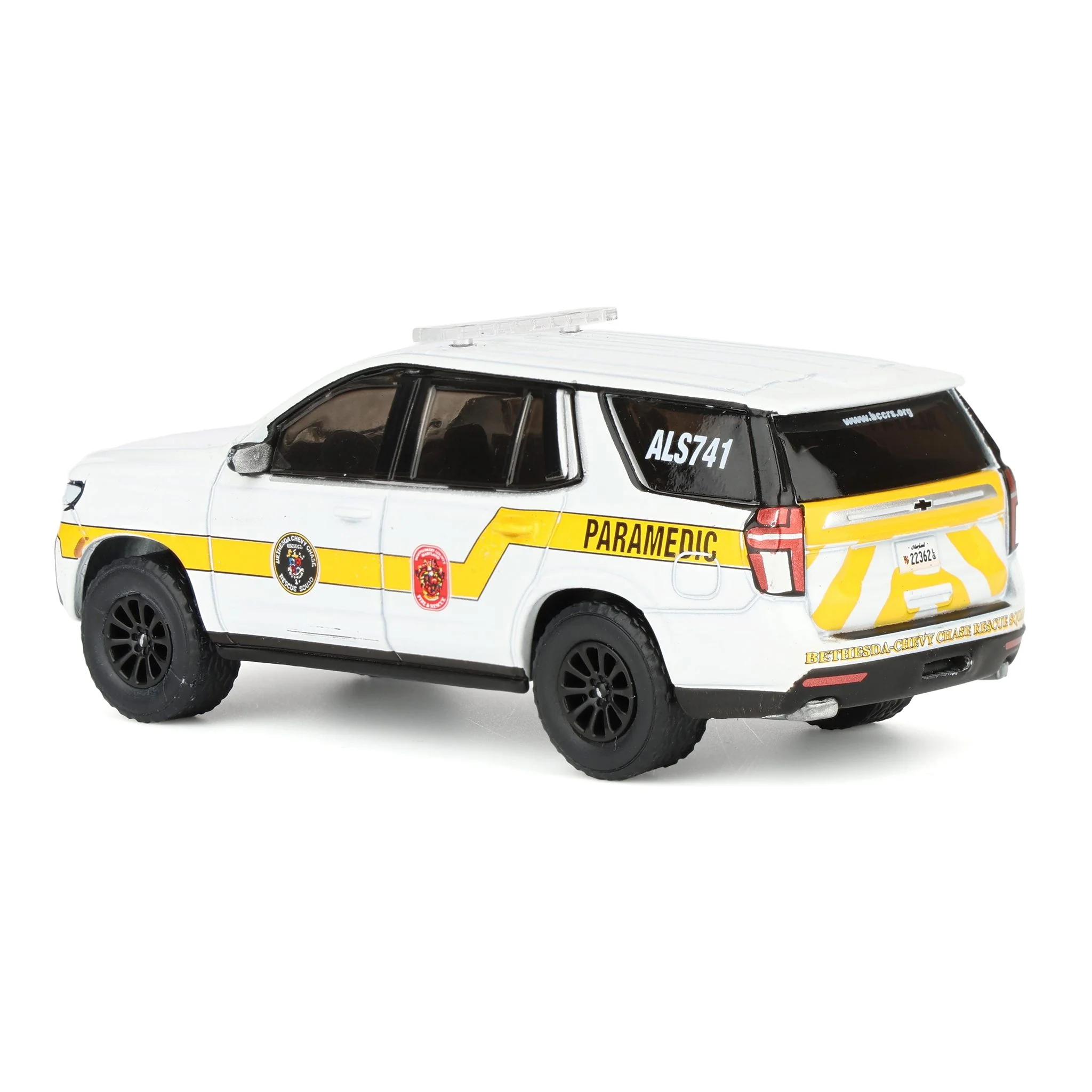1/64 2024 Chevrolet Tahoe, Bethesda, Maryland Bethesda-Chevy Chase Rescue Squad, Fire & Rescue Series 5 - Image 4