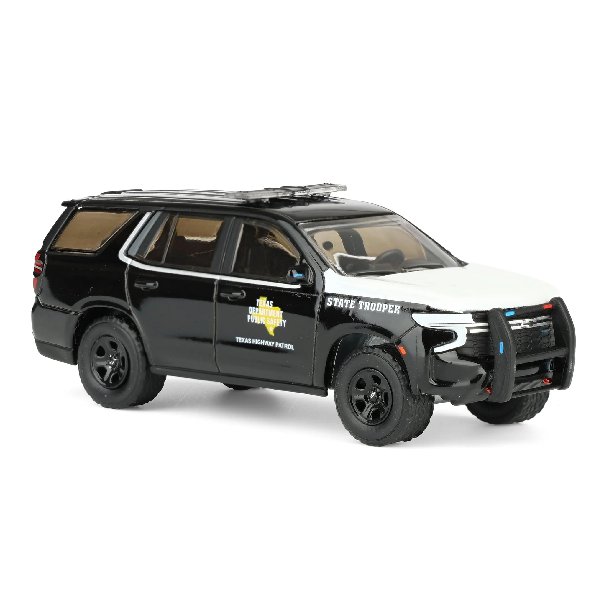 1/64 2024 Chevrolet Tahoe Police Pursuit Vehicle, Texas Highway Patrol, Hobby Exclusive Hot Pursuit - Image 2