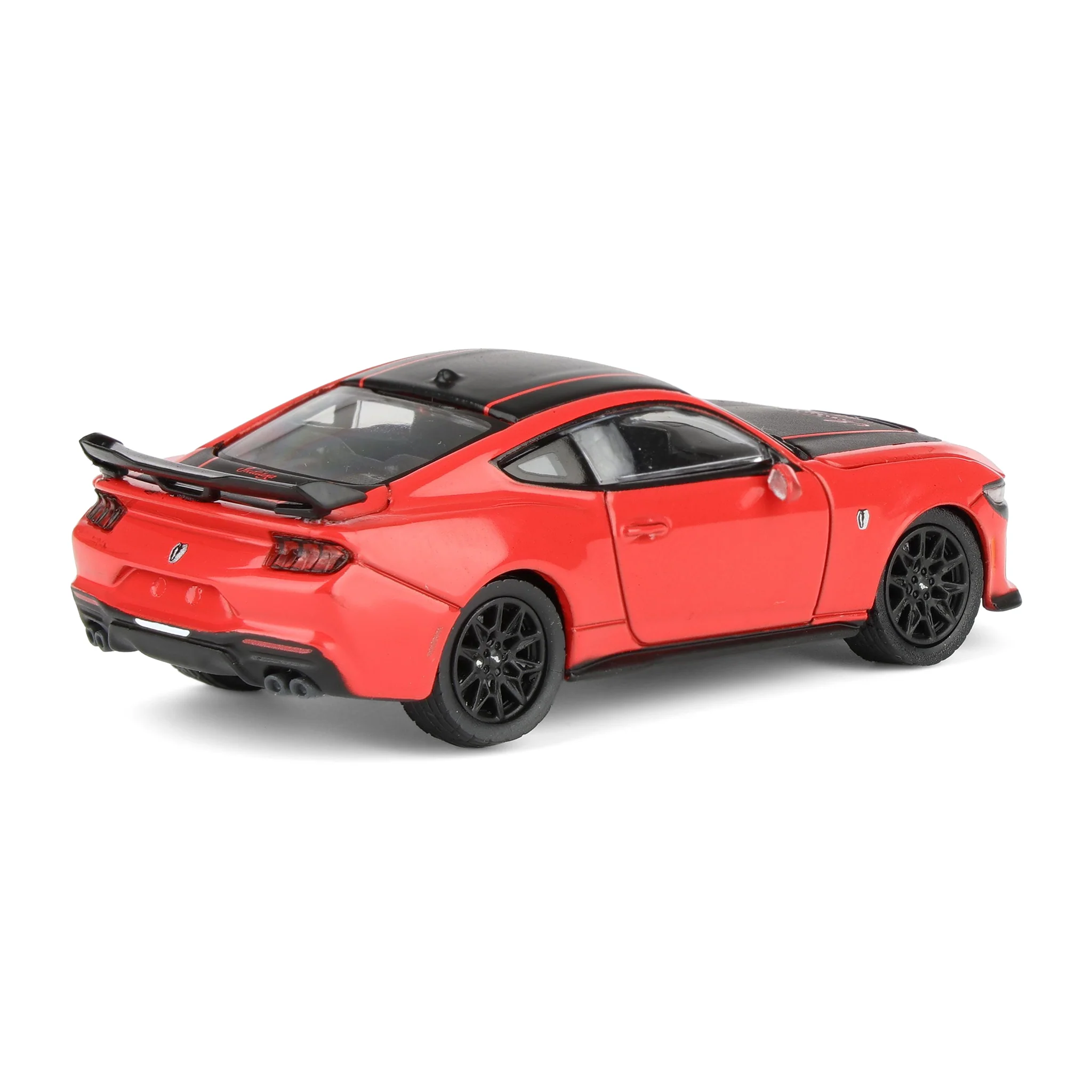 1/64 2024 Ford Mustang Dark Horse, Red with Indiana Stripe, 2025 GreenLight Waltersons Product Expo Exclusive - Image 3