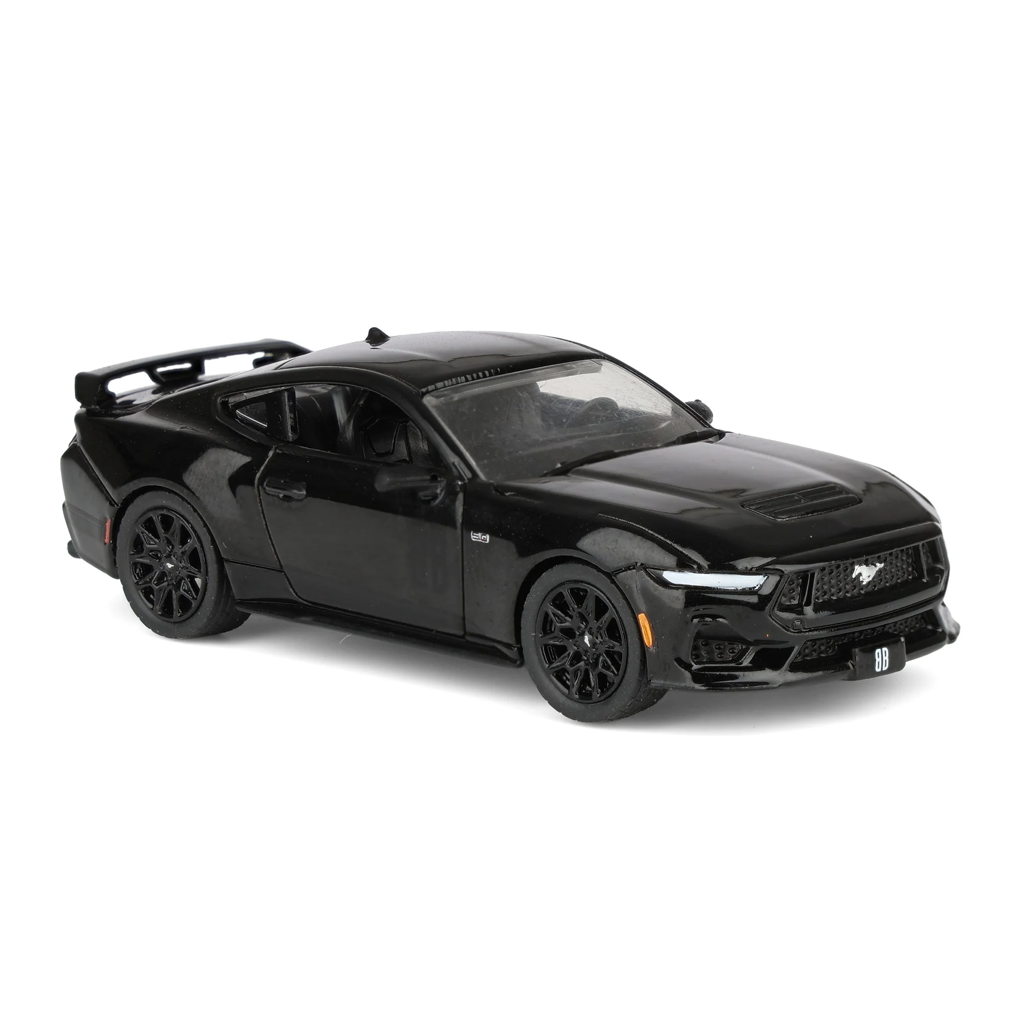 1/64 2024 Ford Mustang Gen 7 5650 GT Coupe, Black Bandit Series 30 - Image 2
