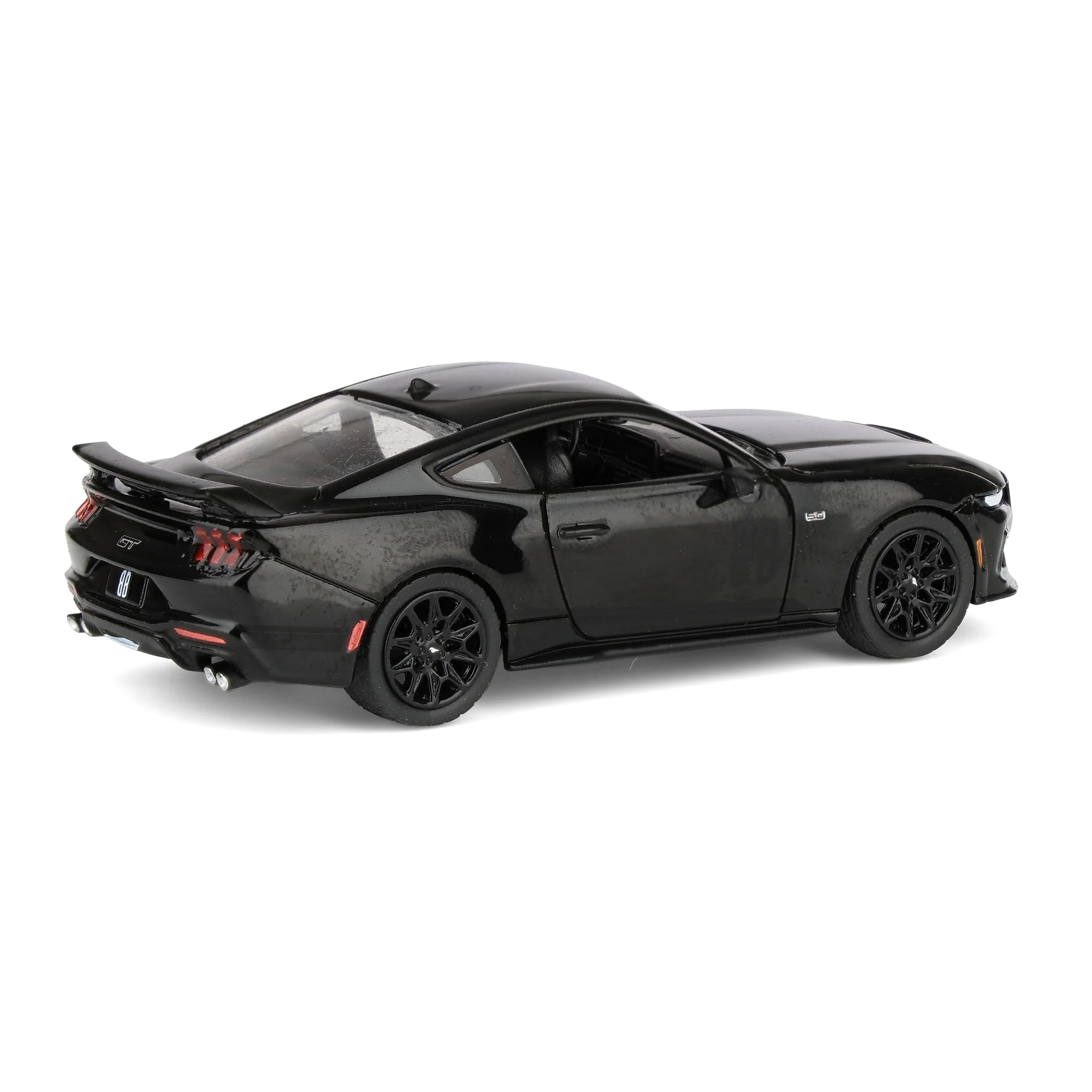 1/64 2024 Ford Mustang Gen 7 5650 GT Coupe, Black Bandit Series 30 - Image 3