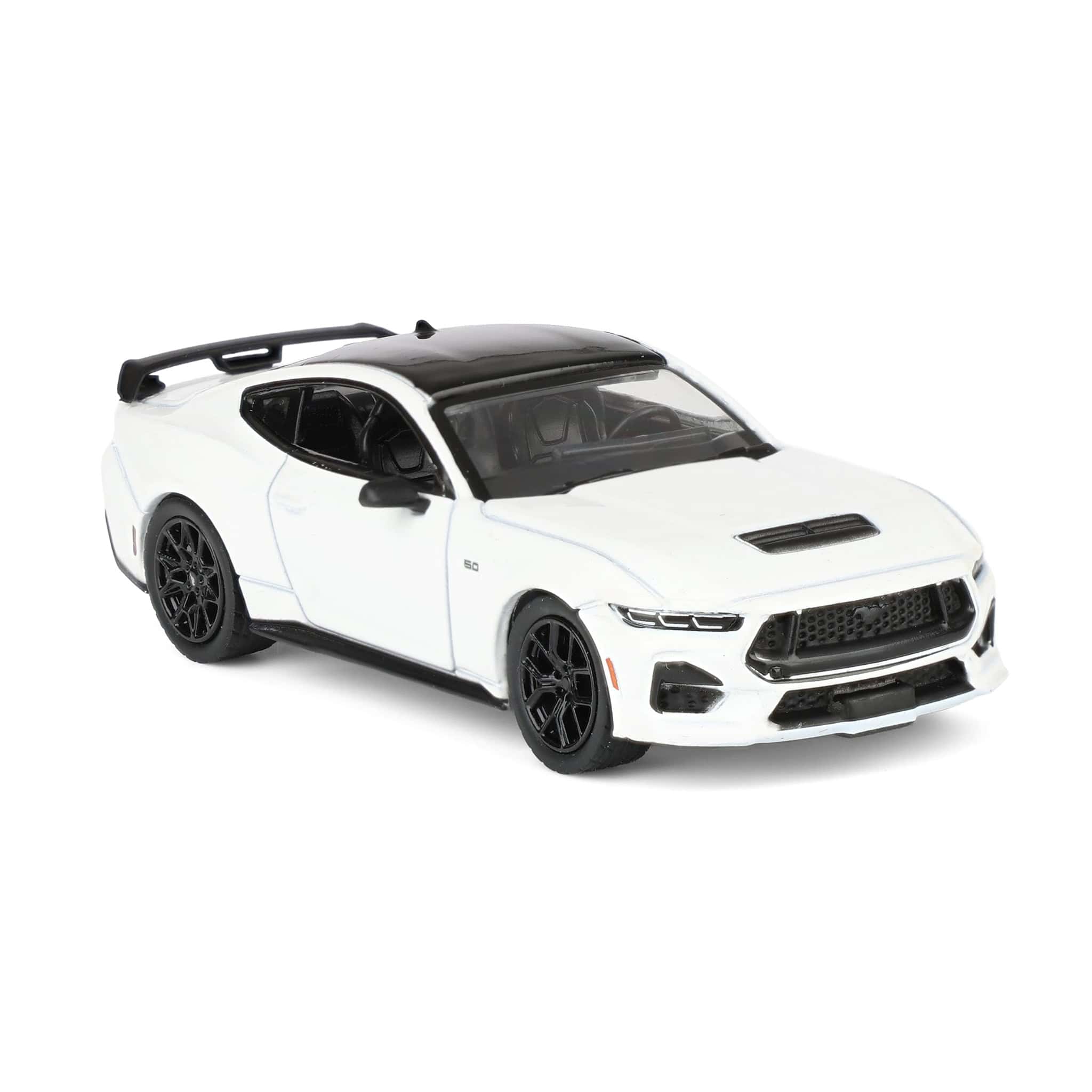 1/64 2024 Ford Mustang, Oxford White, GreenLight Muscle Series 30 - Image 2