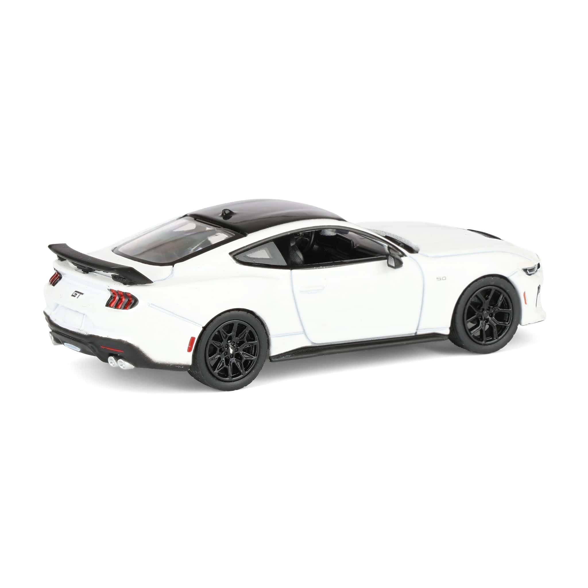 1/64 2024 Ford Mustang, Oxford White, GreenLight Muscle Series 30 - Image 3