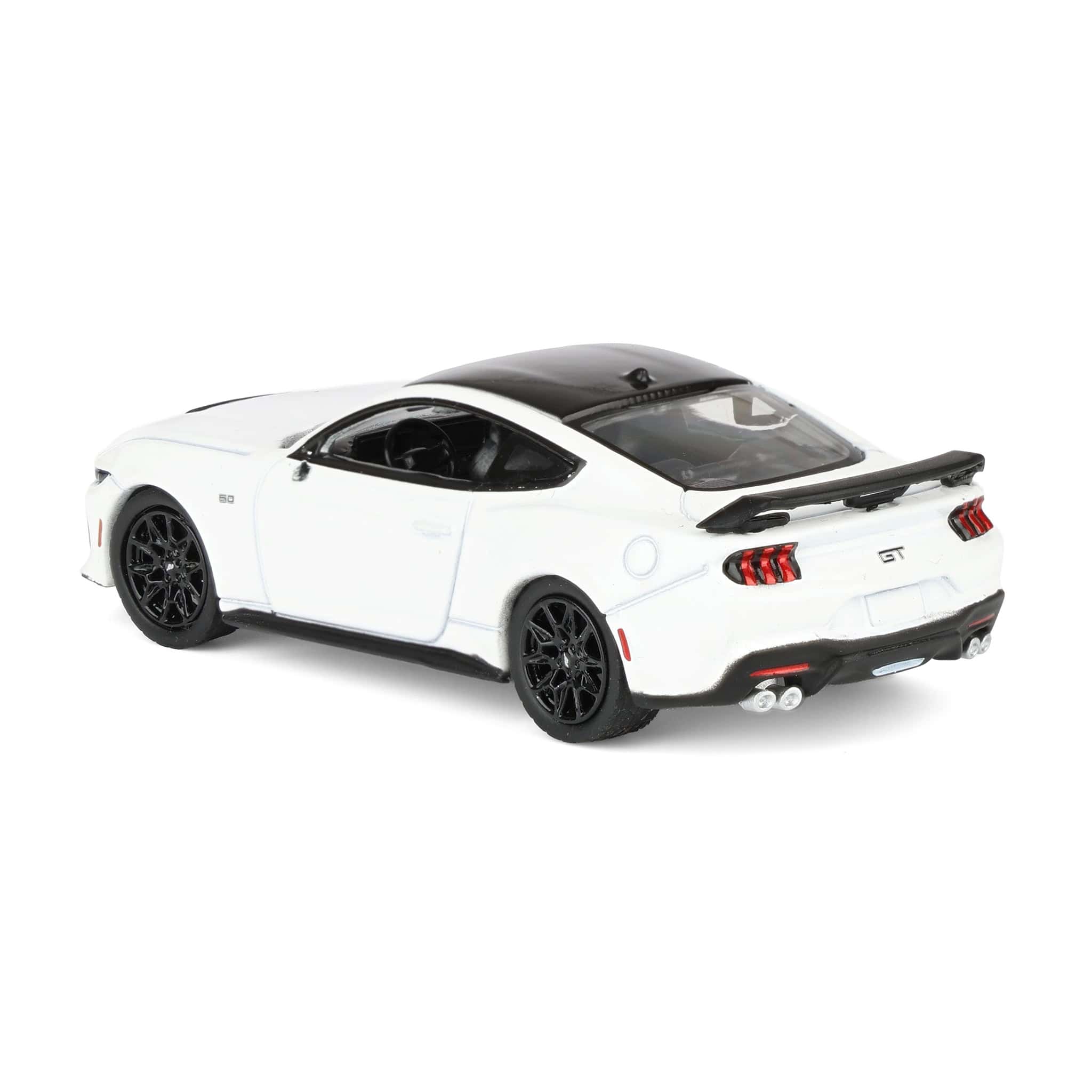 1/64 2024 Ford Mustang, Oxford White, GreenLight Muscle Series 30 - Image 4