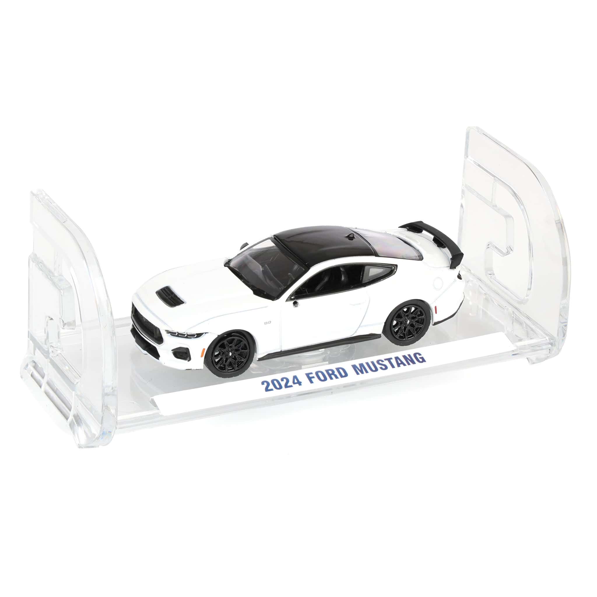 1/64 2024 Ford Mustang, Oxford White, GreenLight Muscle Series 30 - Image 5