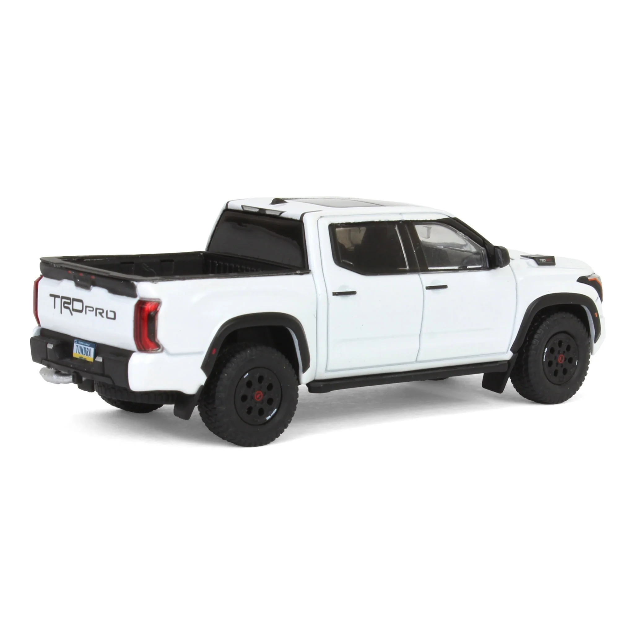 1/64 2024 Toyota Tundra TRD Pro White, GCD, Dealer Exclusive - Image 3