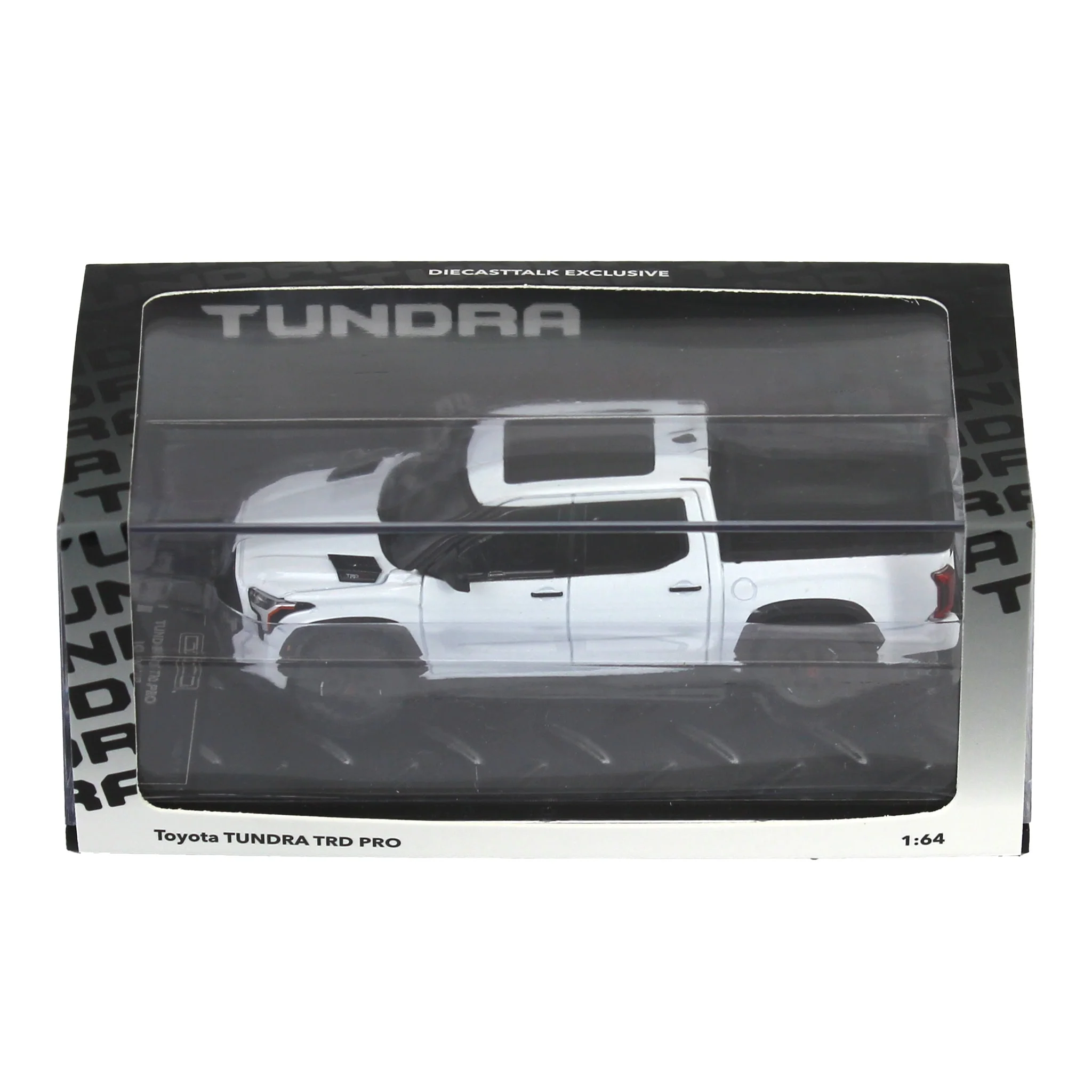 1/64 2024 Toyota Tundra TRD Pro White, GCD, Dealer Exclusive - Image 8