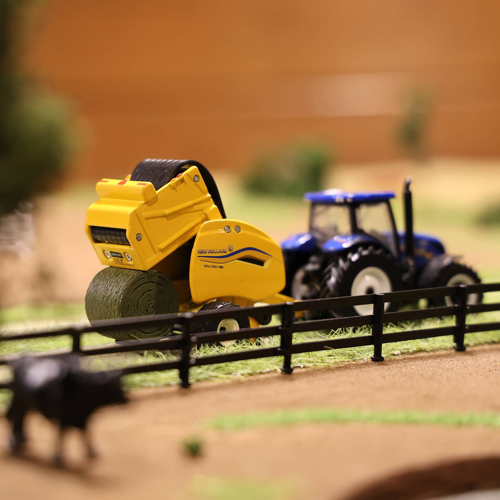 1/64 Round Hay Bales 24-Pack by REVD Toys, 3D Printed - Image 7