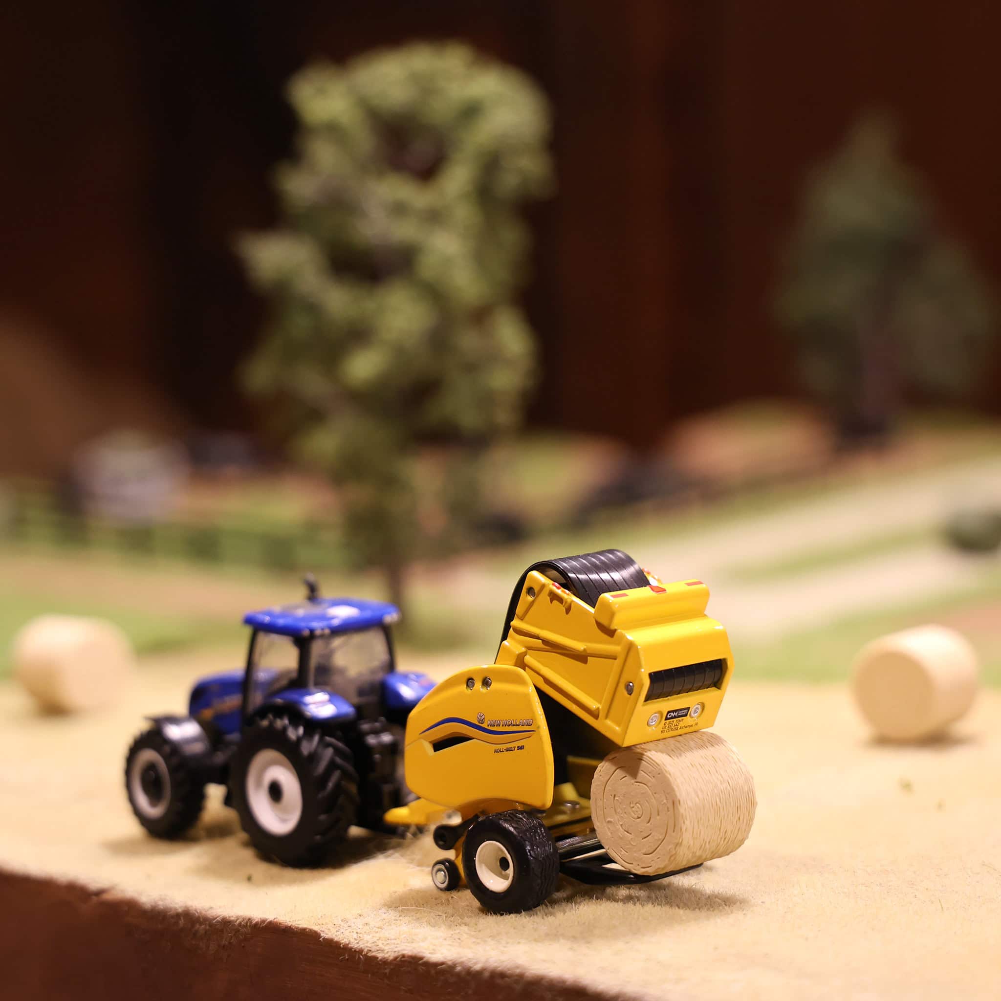1/64 Round Straw Bales 24-Pack by REVD Toys, 3D Printed - Image 6