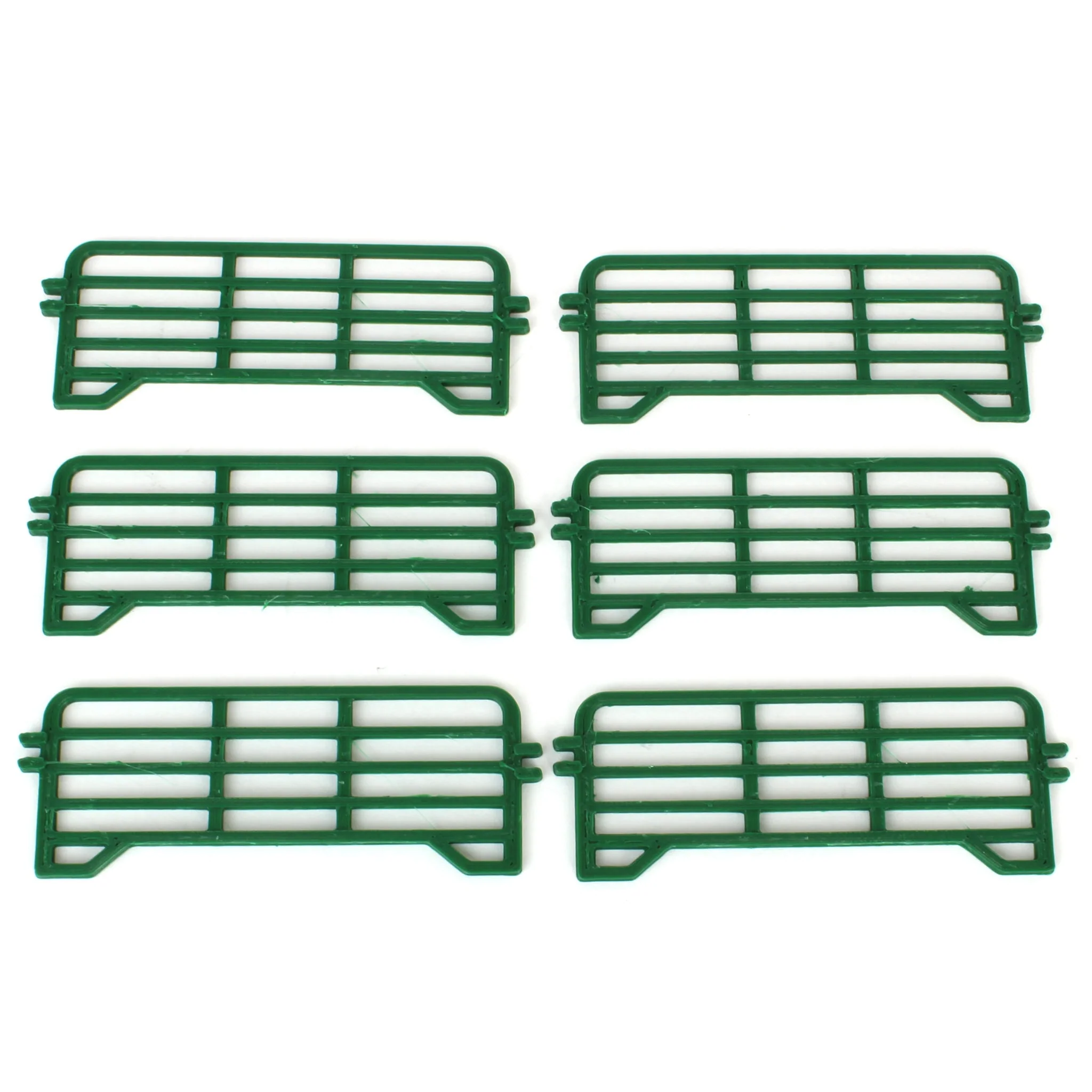 1/64 6 Interlocking Green Panels,  3D Printed - Image 2