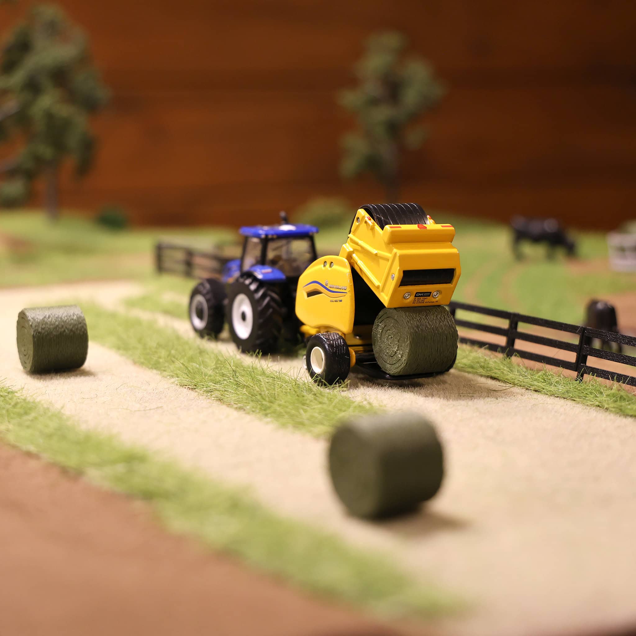 1/64 Round Hay Bales 6-Pack by REVD Toys, 3D Printed - Image 6