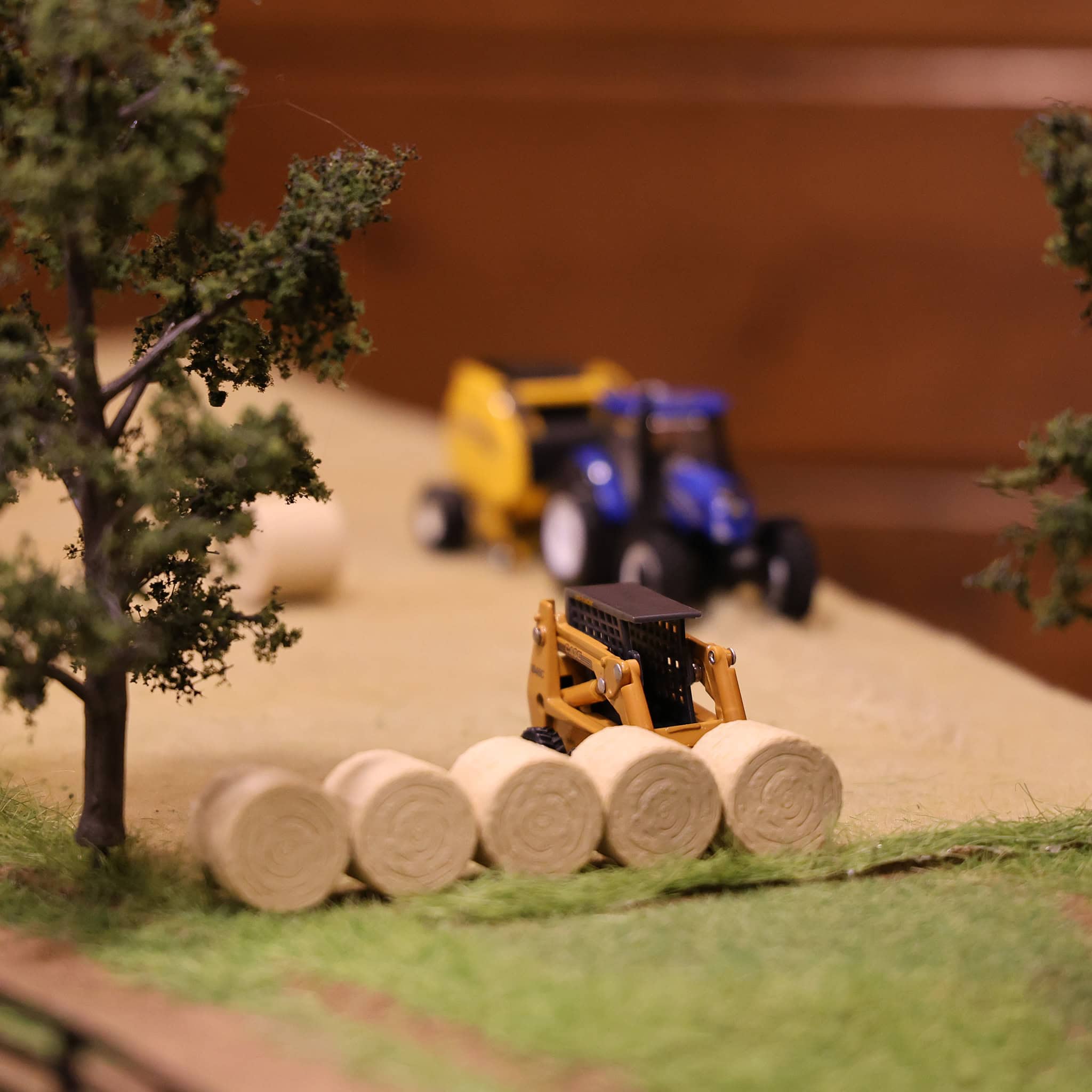 1/64 Round Straw Bales 6-Pack by REVD Toys, 3D Printed - Image 8