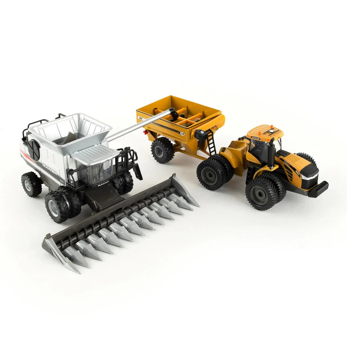 1/64 AGCO 4 Piece Harvesting Set with Gleaner A86 Combine by ERTL - Image 2