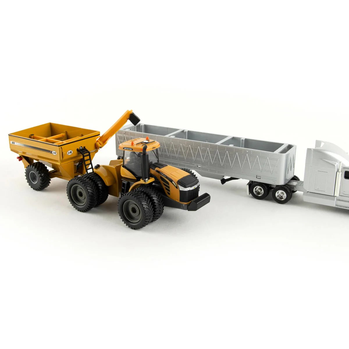 1/64 AGCO 4 Piece Harvesting Set with Gleaner A86 Combine by ERTL - Image 3
