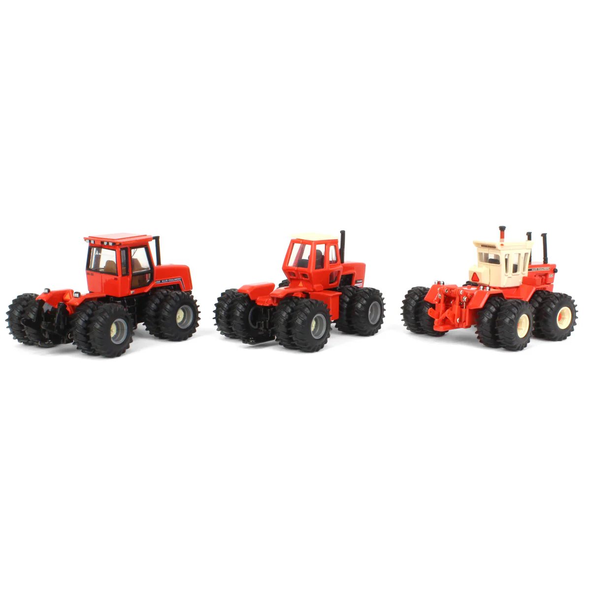 1/64 Allis Chalmers 50th Anniversary 4WD Tractor Set with 440, 7580 & 4W-220 by ERTL - Image 3