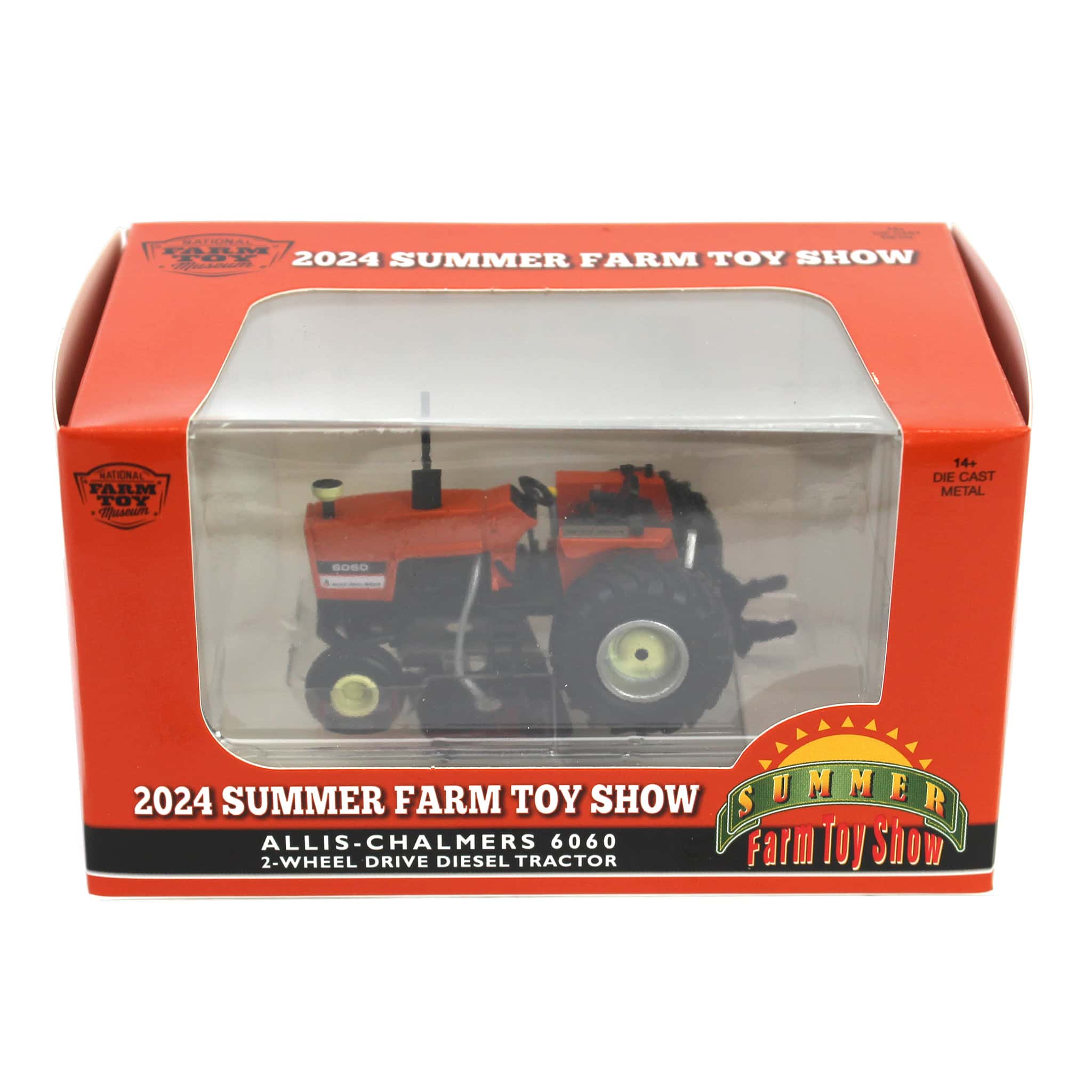1/64 Allis Chalmers 6060 Tractor with Early Decal Variation by SpecCast, 2024 Summer Farm Toy Show - Image 6