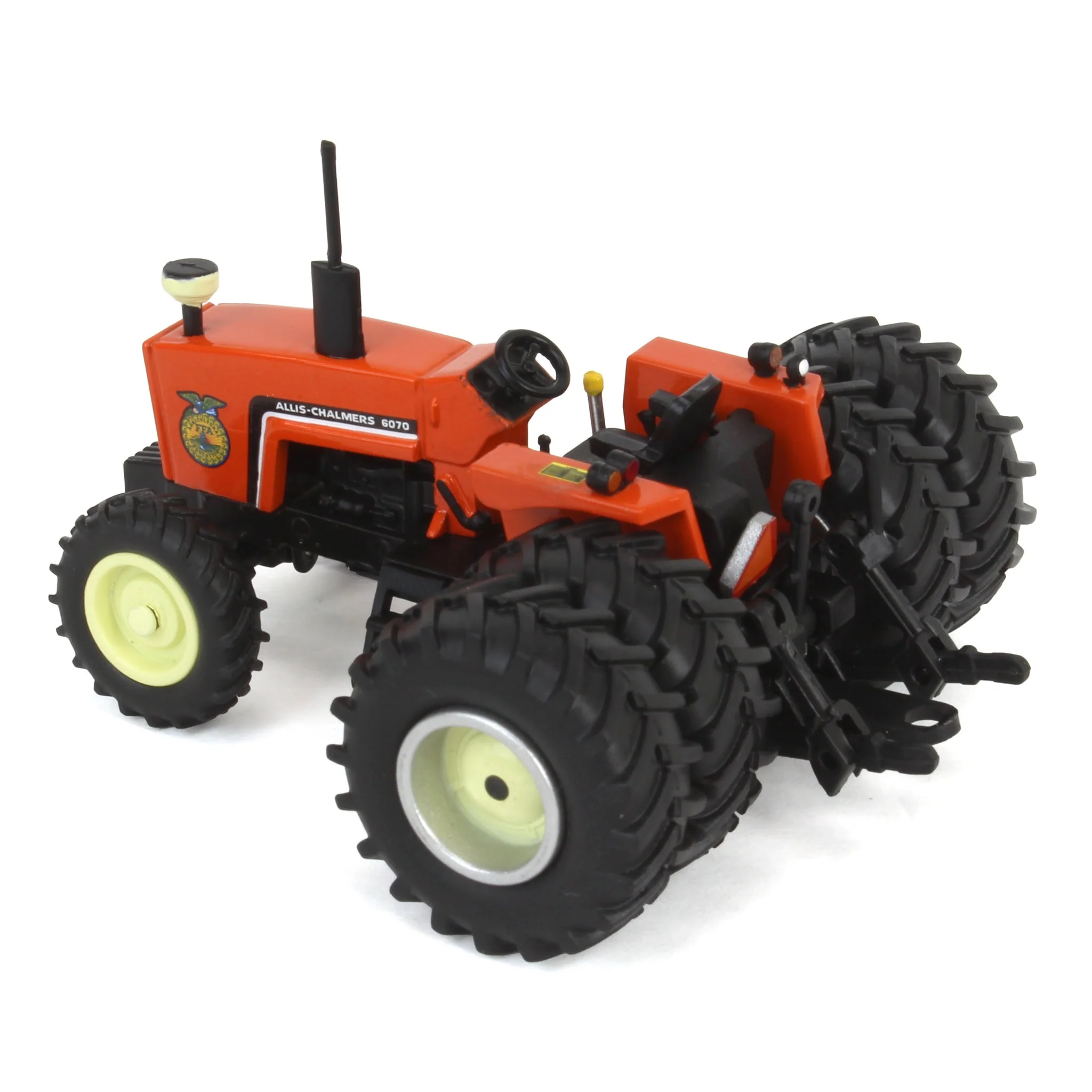 1/64 Allis Chalmers 6070 Tractor with FWA & Rear Duals by SpecCast, 2024 Iowa FFA Limited Edition - Image 4