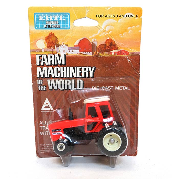 1/64 Allis Chalmers 7045 2WD Tractor with Cab by ERTL, Farm Machinery of the World Edition