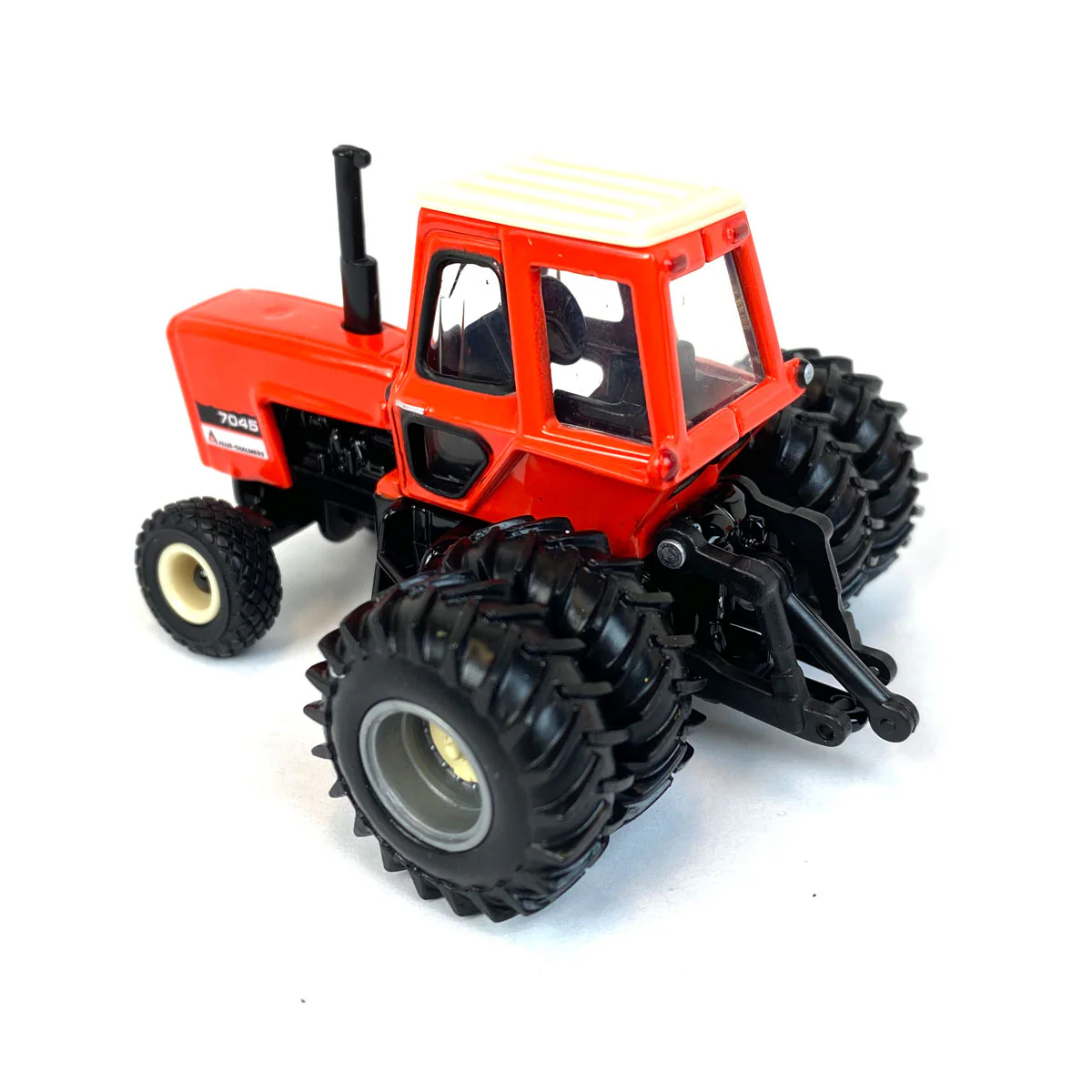 1/64 Allis Chalmers 7045 Tractor with Cab, Rear Duals & Diamond Tread Front Tires by ERTL, Limited Production - Image 4