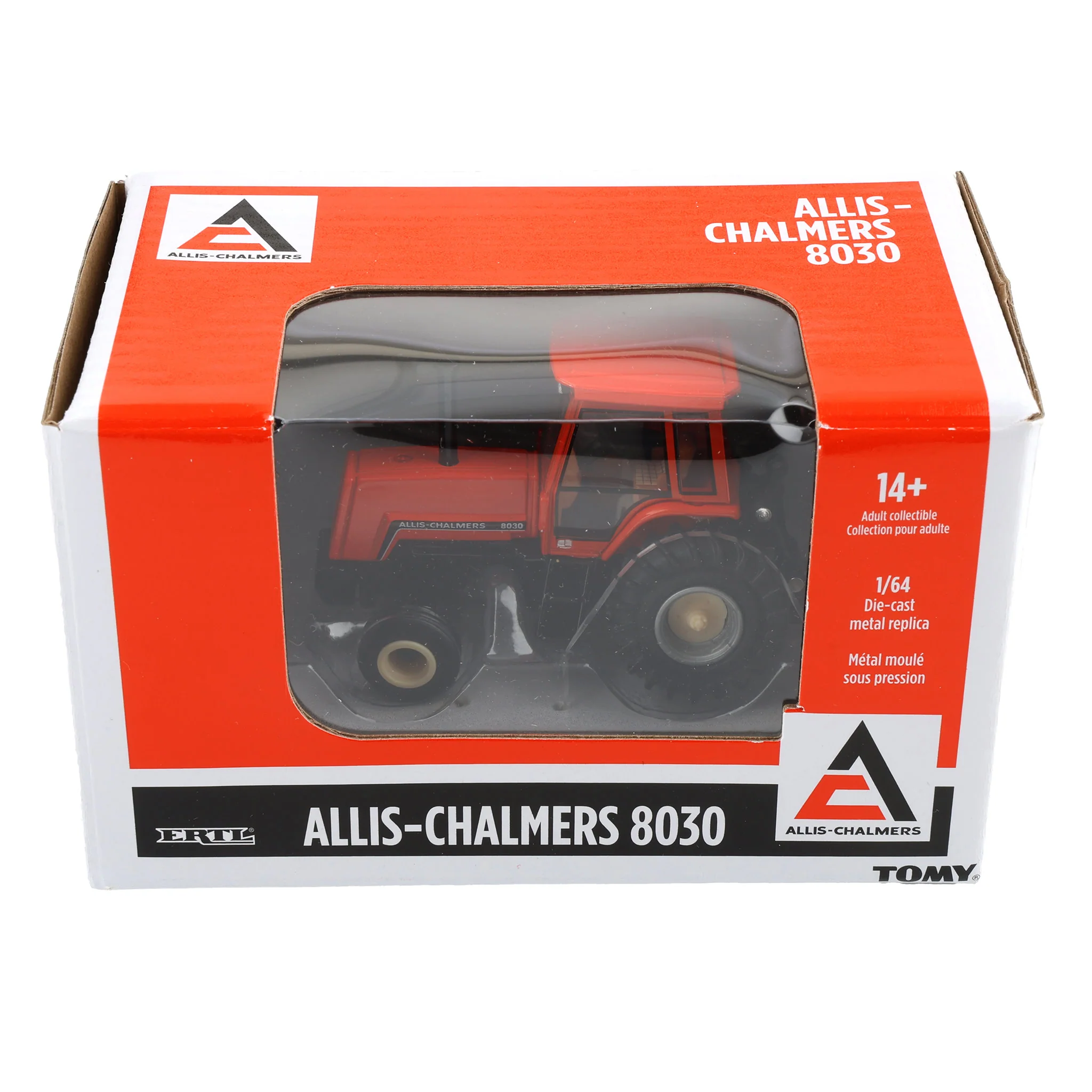 1/64 Allis Chalmers 8030 Tractor with 2WD Front Axle by ERTL - Image 5