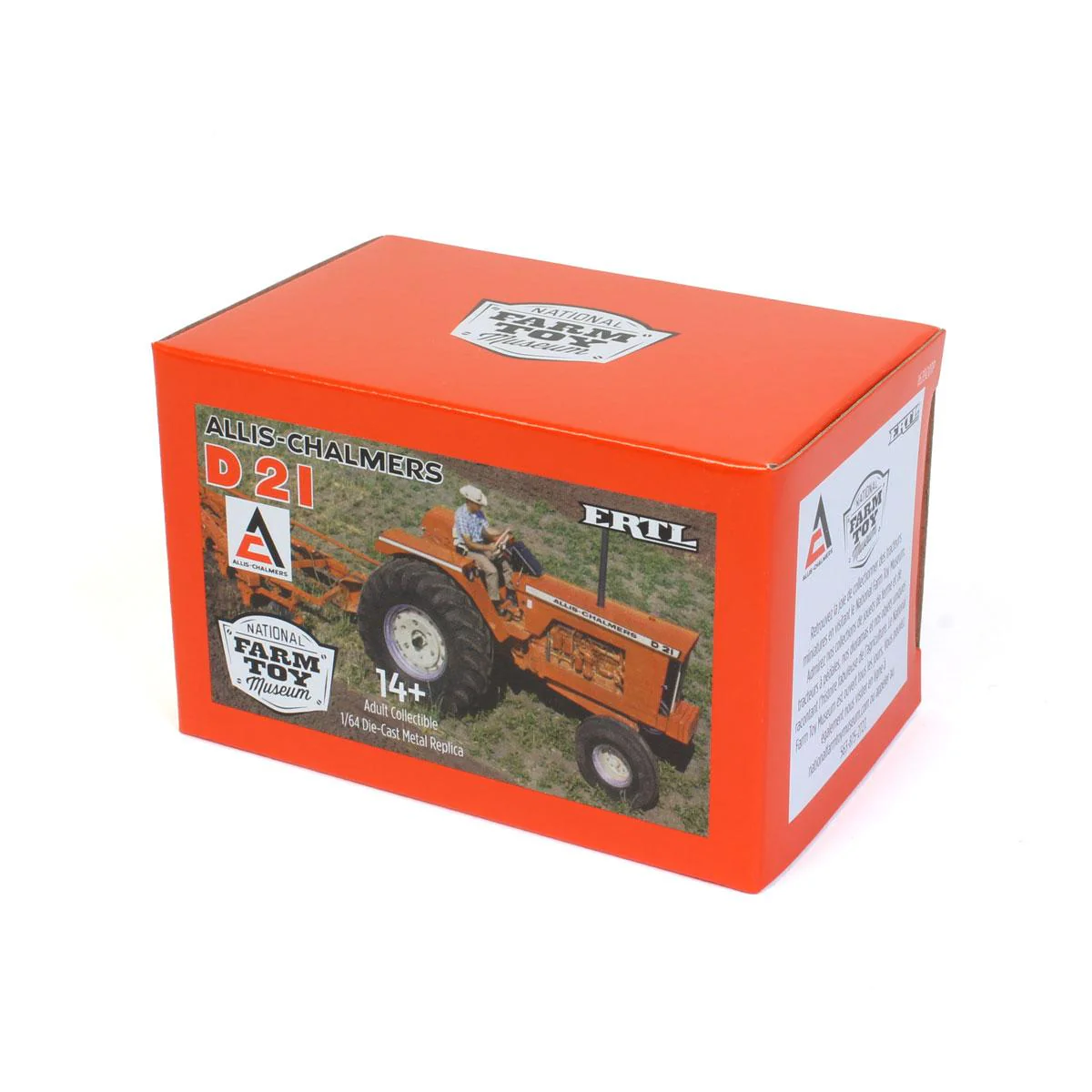 1/64 Allis Chalmers D-21 Series II Turbo Charged Diesel Tractor, 2019 National Farm Toy Museum Limited Edition - Image 6