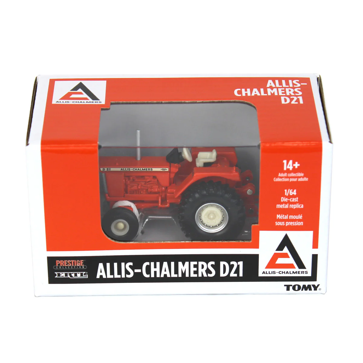1/64 Allis Chalmers D21 Tractor with Wide Front, ERTL Collector Club Limited Edition - Image 5