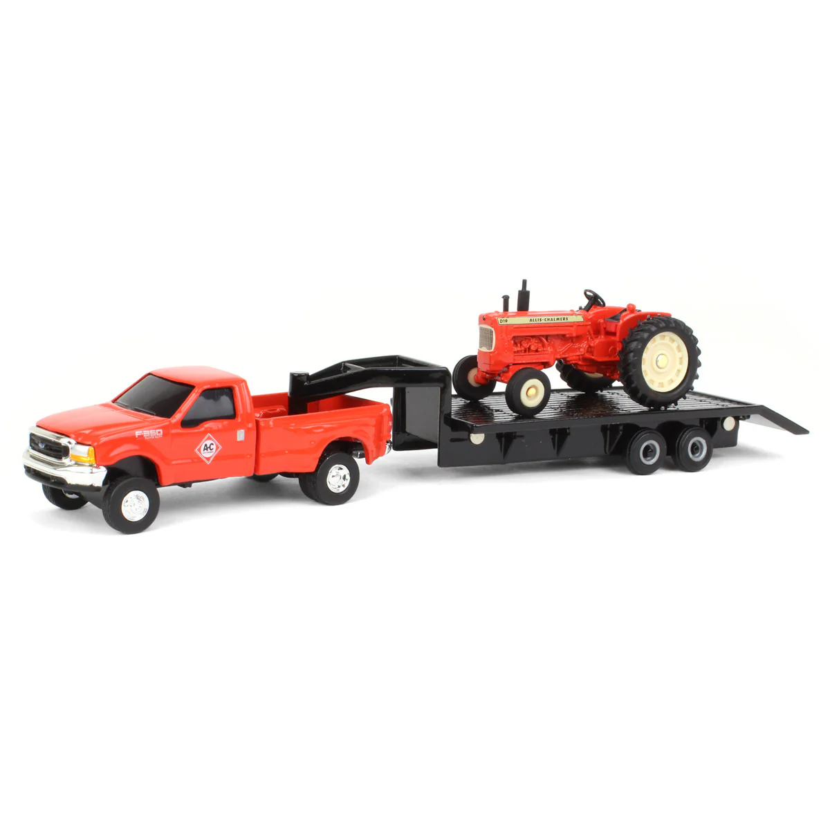 1/64 Allis Chalmers D19 Tractor with Ford F-350 Pickup Truck & 5th Wheel Trailer by ERTL