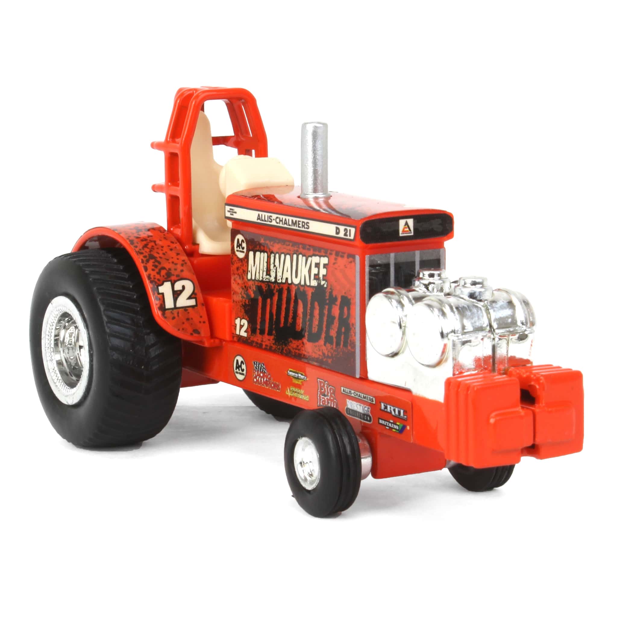 1/64 Allis Chalmers "Milwaukee Mudder" Pulling Tractor - Image 2