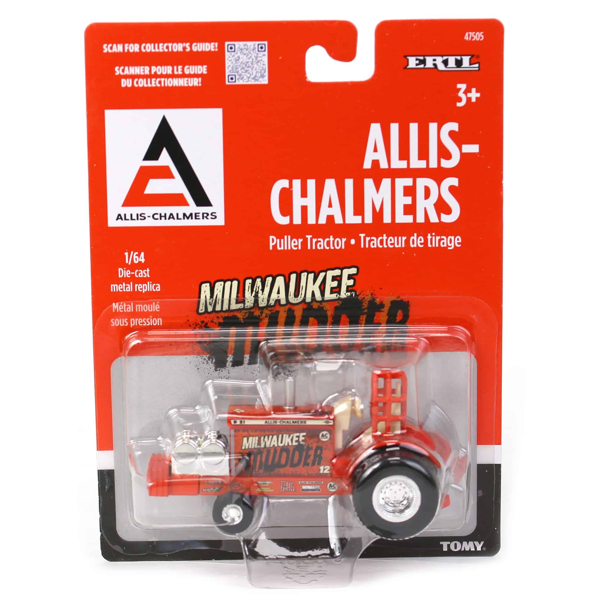 1/64 Allis Chalmers "Milwaukee Mudder" Pulling Tractor - Image 5
