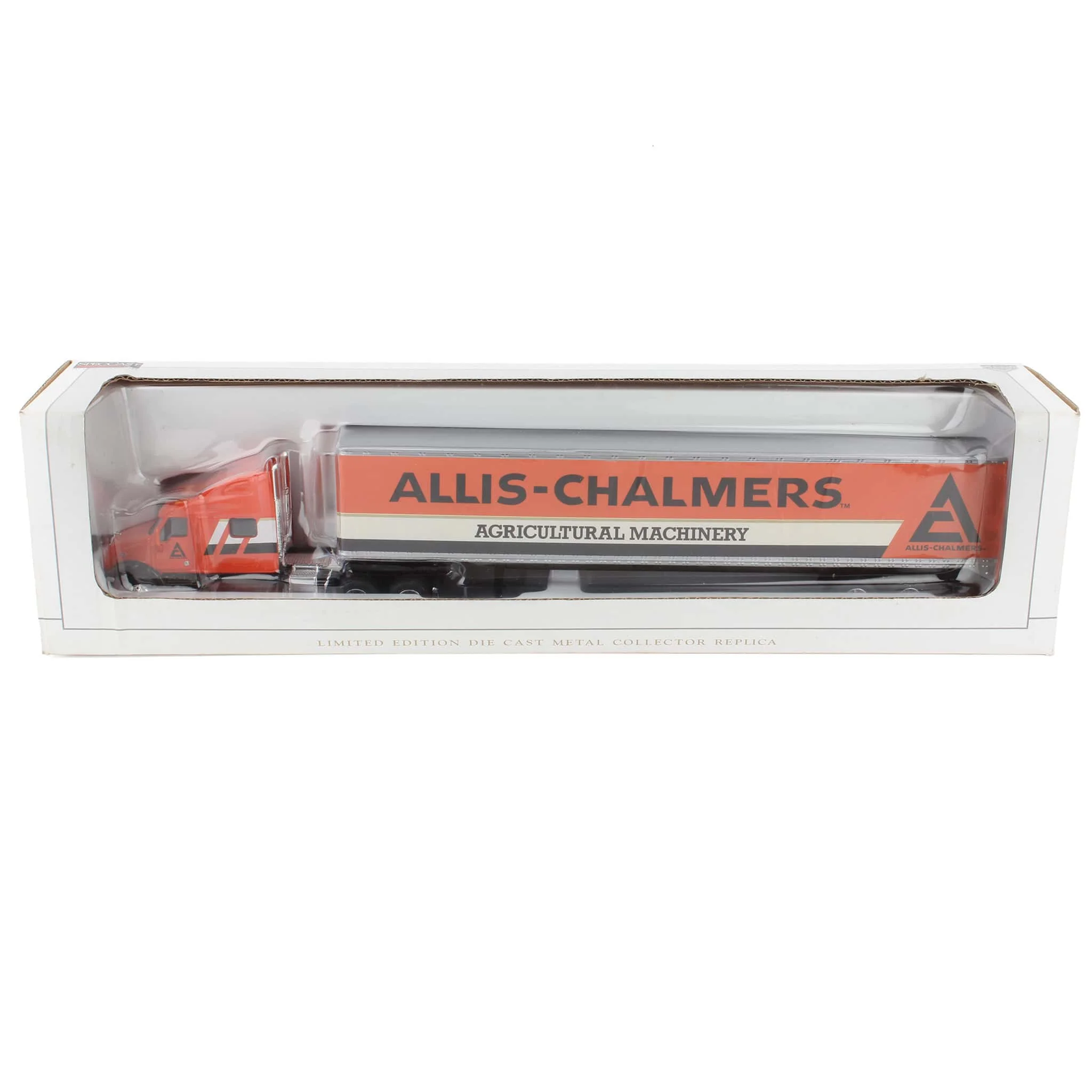 1/64 Allis Chalmers Peterbilt 387 “Agricultural Machinery” Semi Truck & Trailer by SpecCast