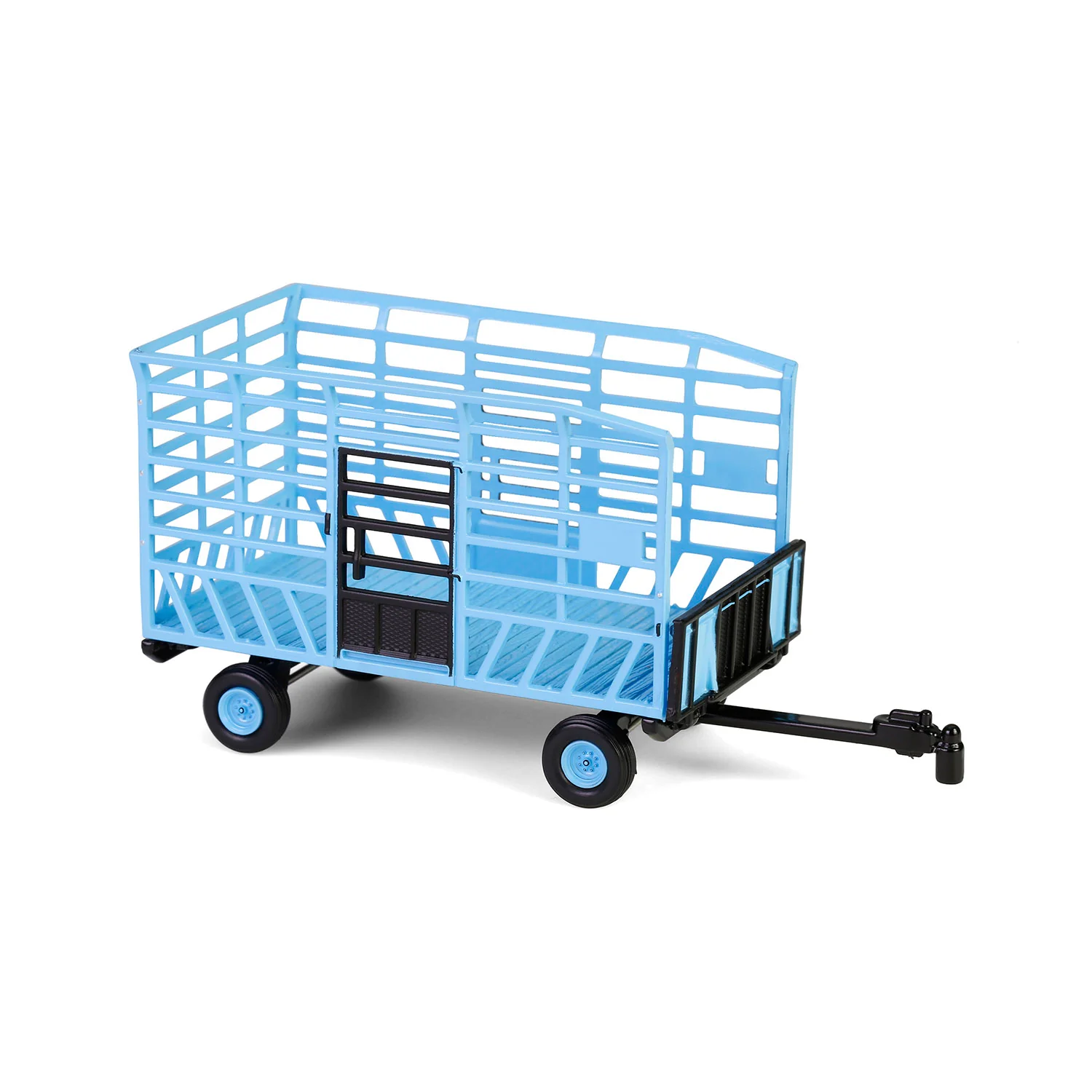 1/64 Bale Throw Wagon, Light Blue, Down on the Farm Series 10 - Image 2