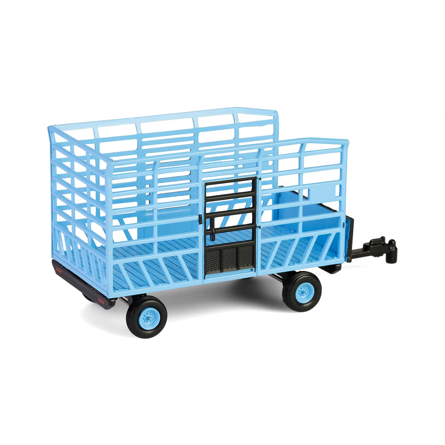1/64 Bale Throw Wagon, Light Blue, Down on the Farm Series 10 - Image 3