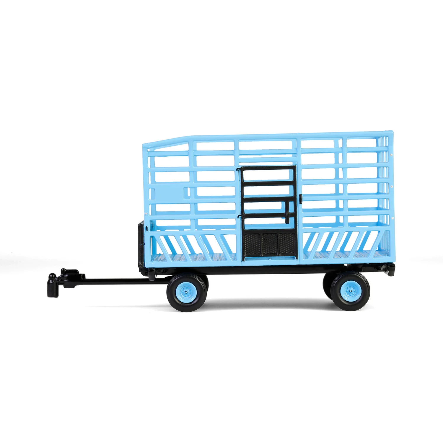 1/64 Bale Throw Wagon, Light Blue, Down on the Farm Series 10 - Image 4