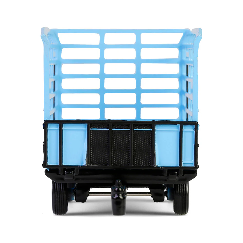 1/64 Bale Throw Wagon, Light Blue, Down on the Farm Series 10 - Image 5