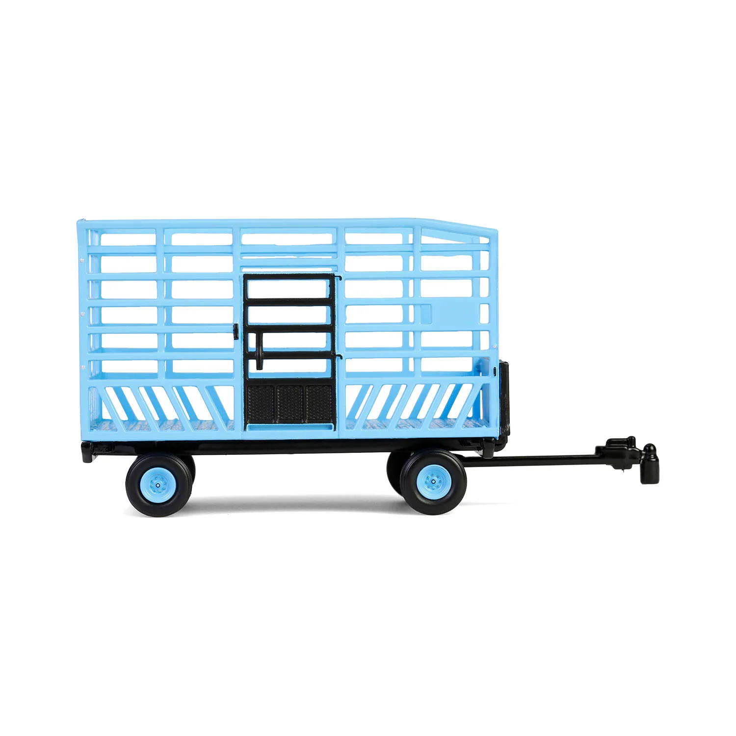 1/64 Bale Throw Wagon, Light Blue, Down on the Farm Series 10 - Image 7