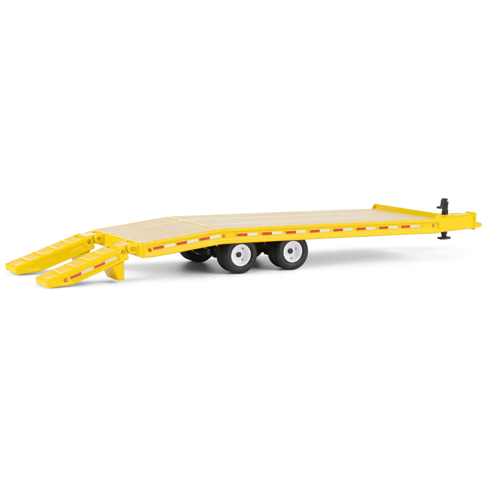 1/64 Beavertail Equipment Trailer (Equipment Yellow with White Rims), DCP by First Gear, Outback Toys Exclusive - Image 6