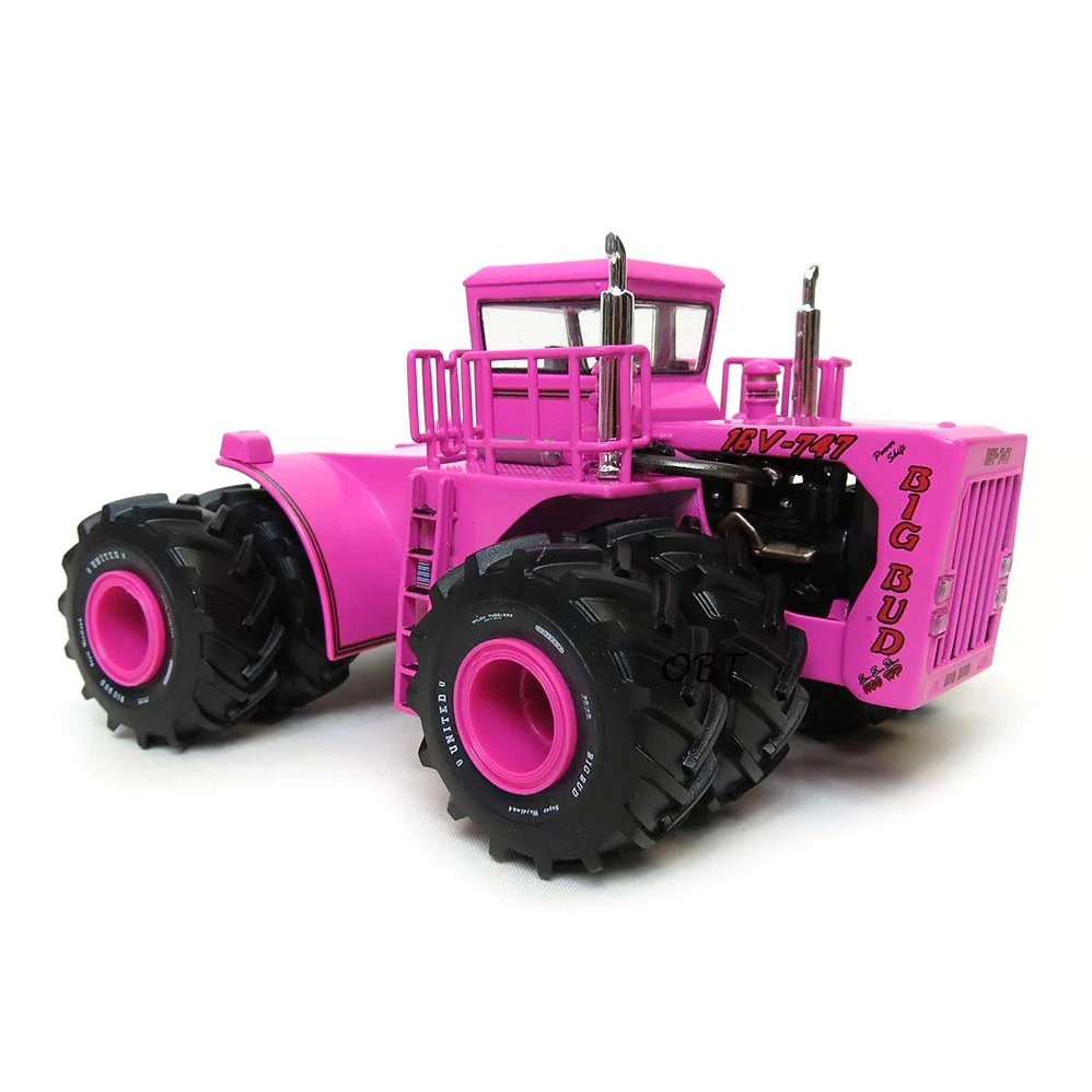 Pink Chase Unit ~ 1/64 Big Bud 747 Silver Series 1100 HP Tractor - Image 2