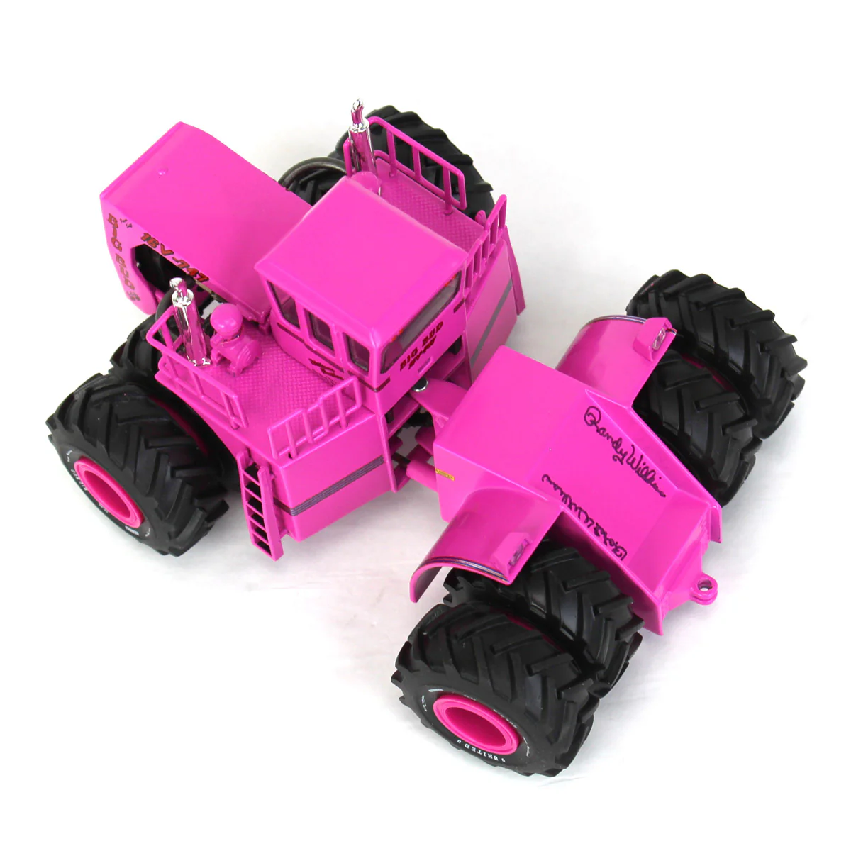 Pink Chase Unit ~ 1/64 Big Bud 747 Silver Series 1100 HP Tractor - Image 8