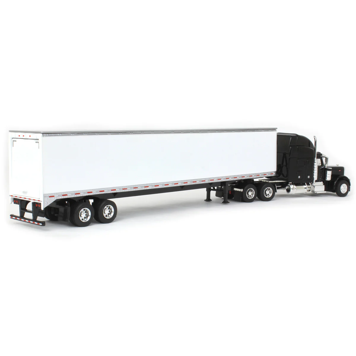 1/64 Black Peterbilt 379 Semi Truck with 53ft Trailer by SpecCast - Image 3