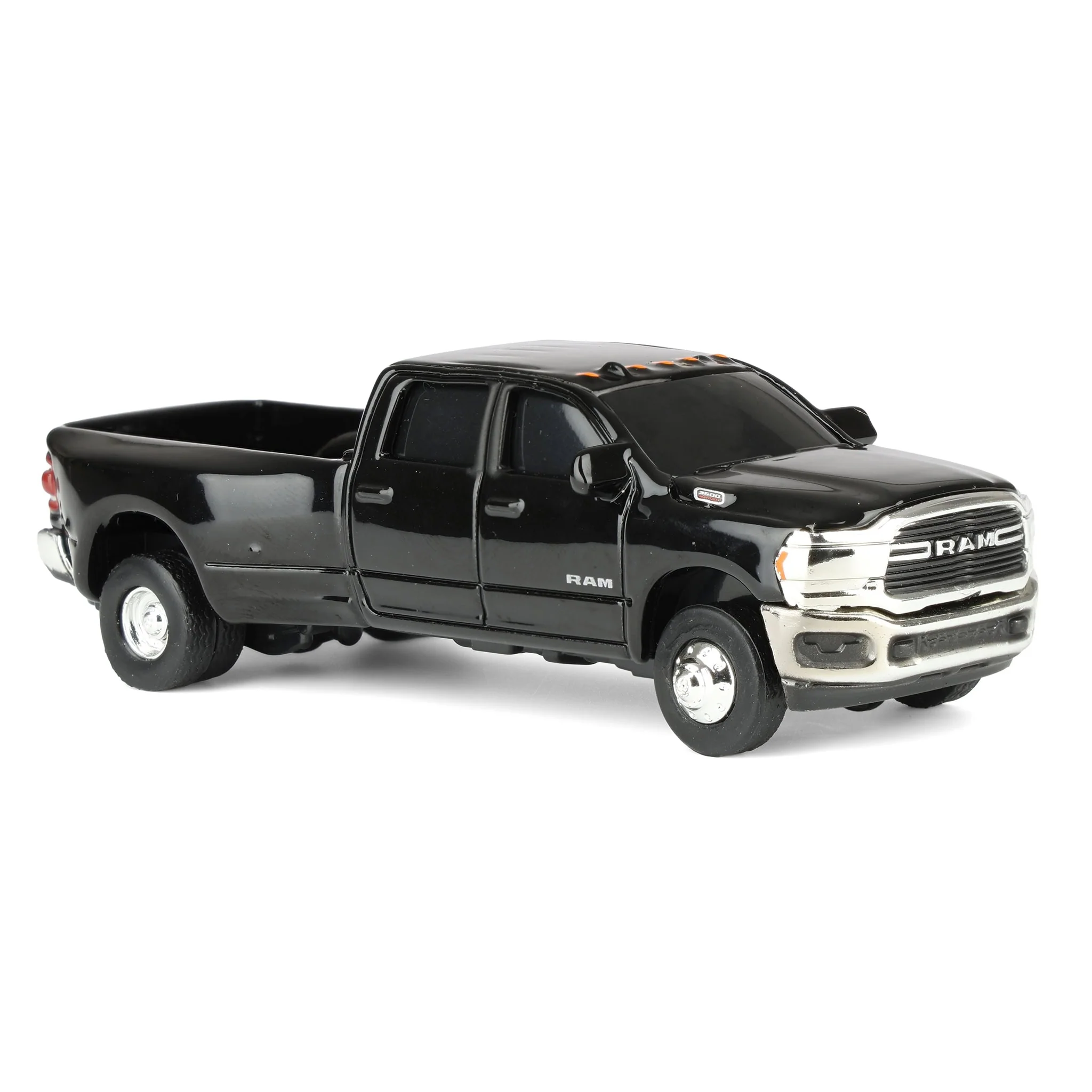 1/64 Black RAM 3500 Dually Pickup Truck, ERTL Collect N Play - Image 2
